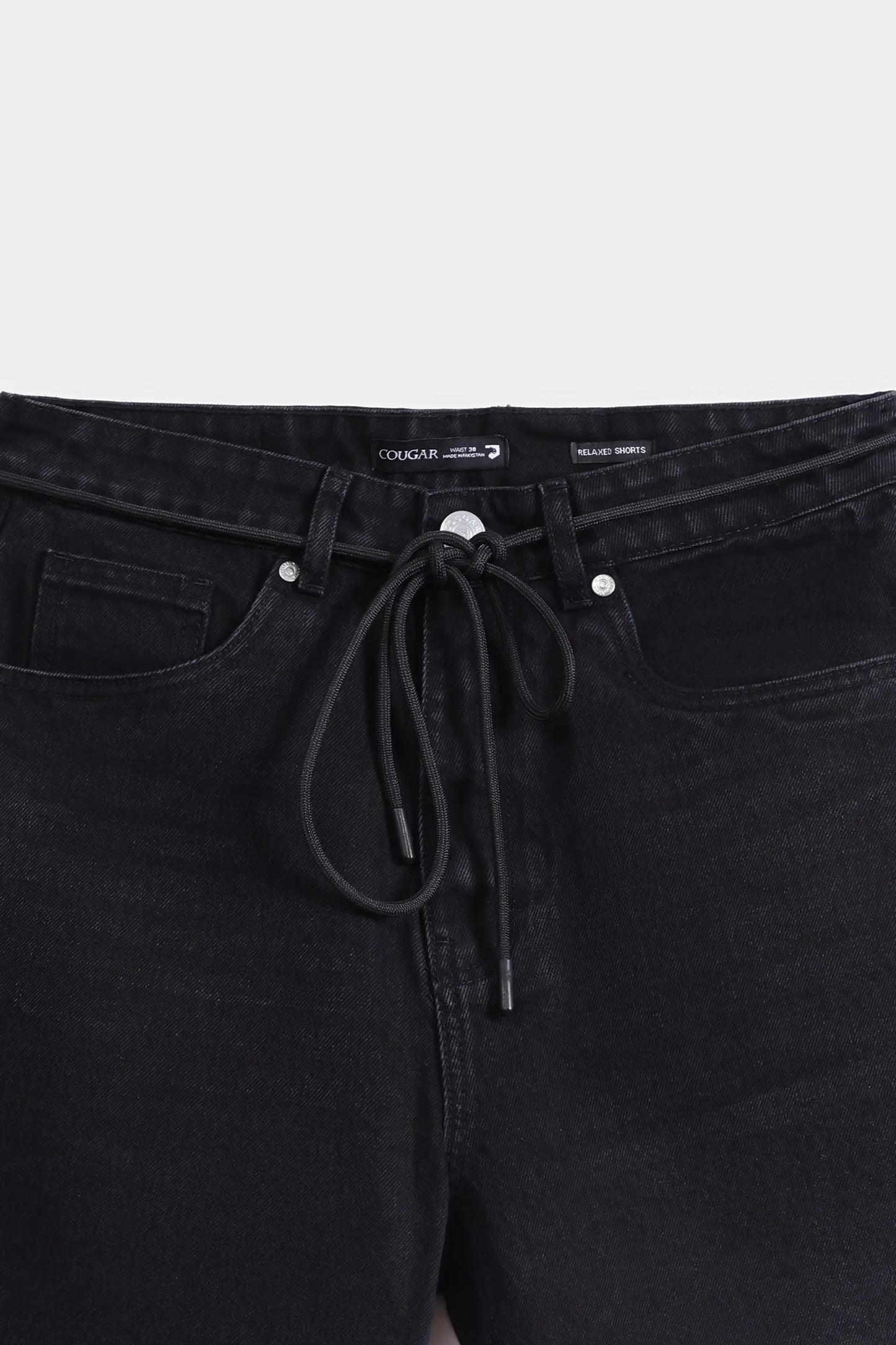 Relaxed Fit Denim Shorts - Cougar Clothing