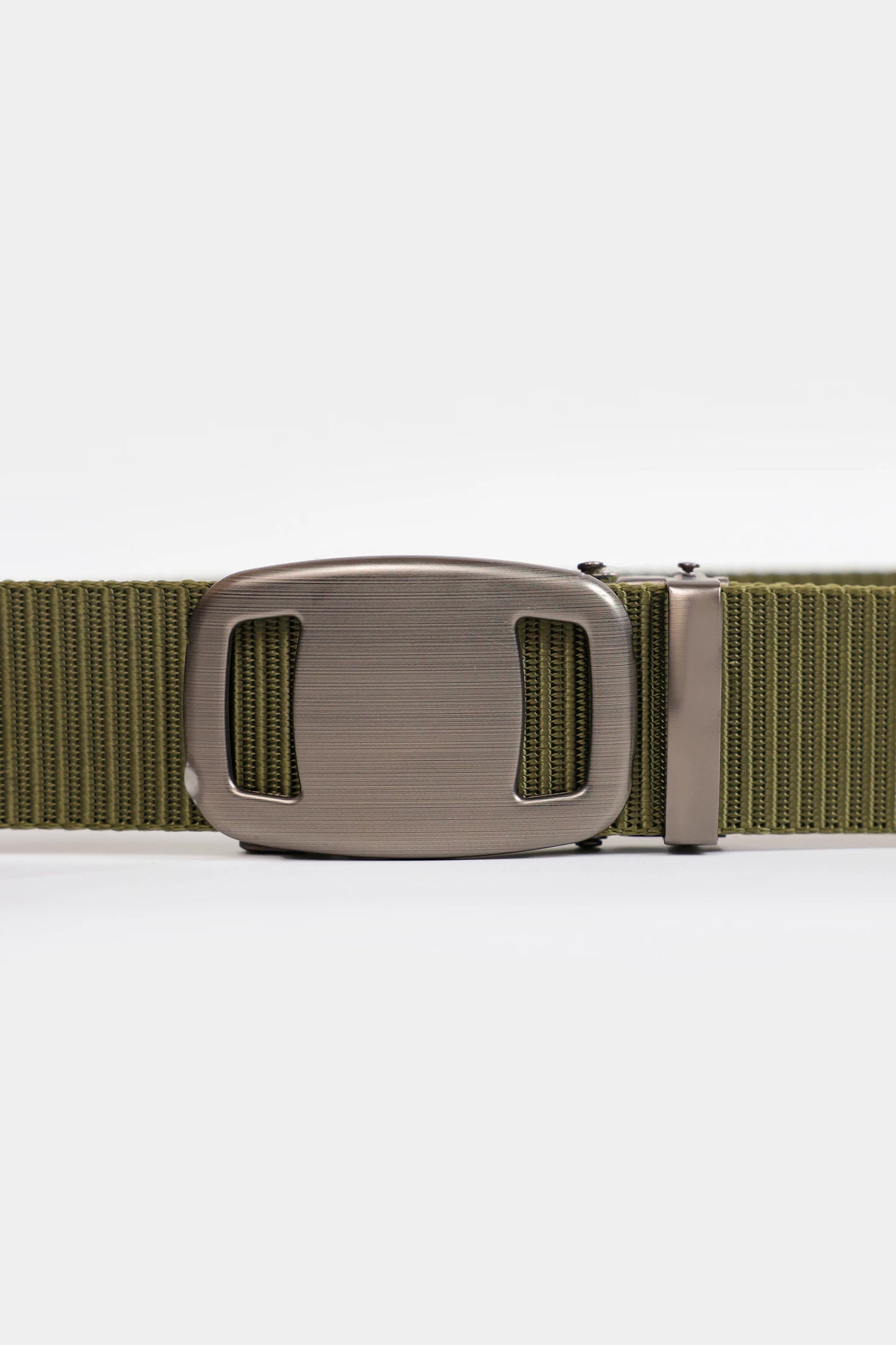 Box-Frame Buckle Canvas Belt - Cougar Clothing