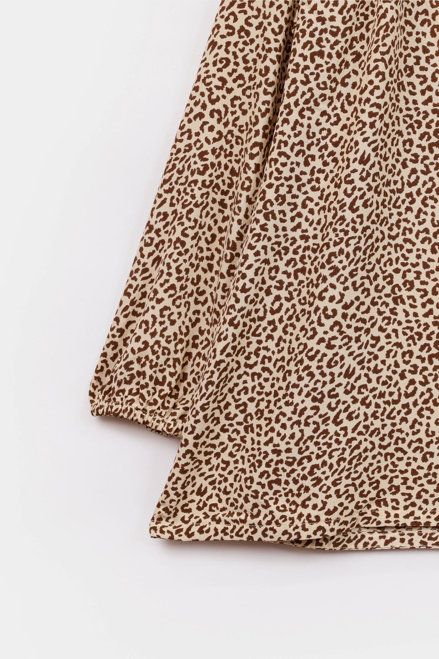 Button-Front Printed Top - Cougar Clothing