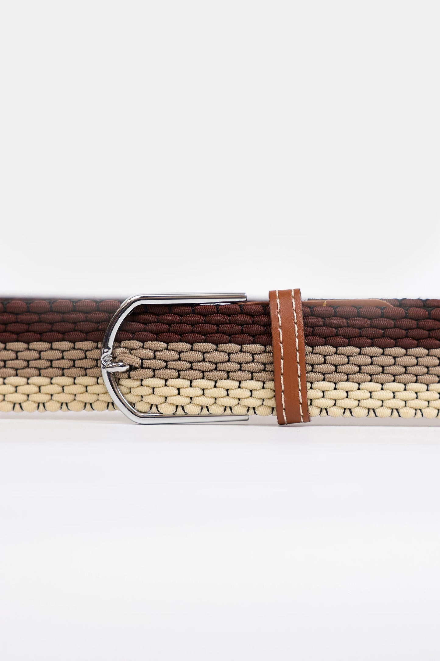 Striped Textured Belt - Cougar Clothing