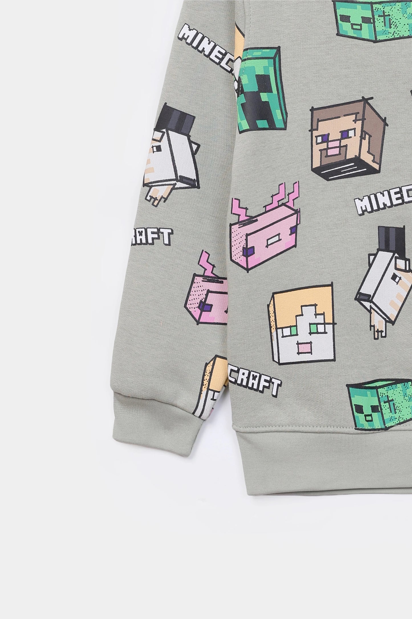 Minecraft Printed Sweatshirt - Cougar Clothing