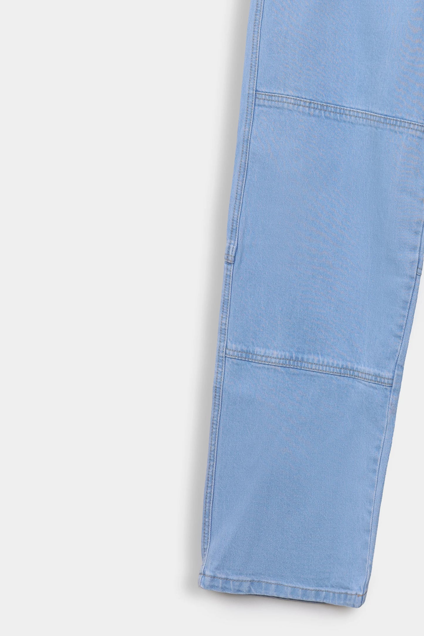 Loose Fit Paneled Jeans - Cougar Clothing