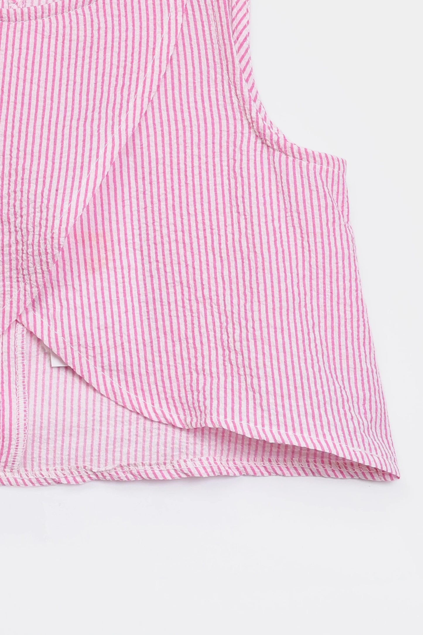 Striped Cotton Top - Cougar Clothing