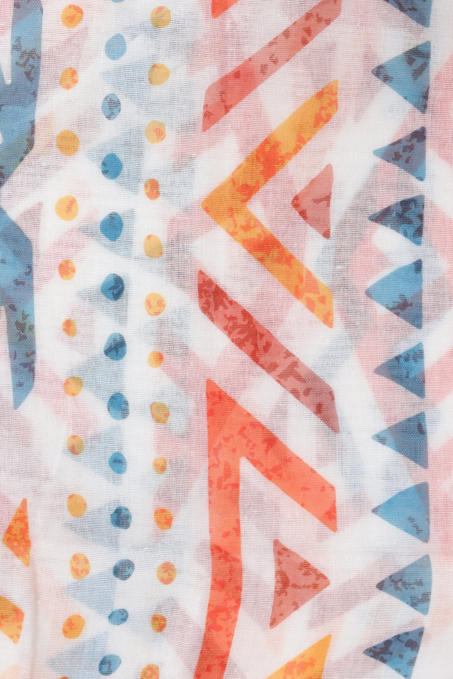 Geometric Printed Scarf - Cougar Clothing