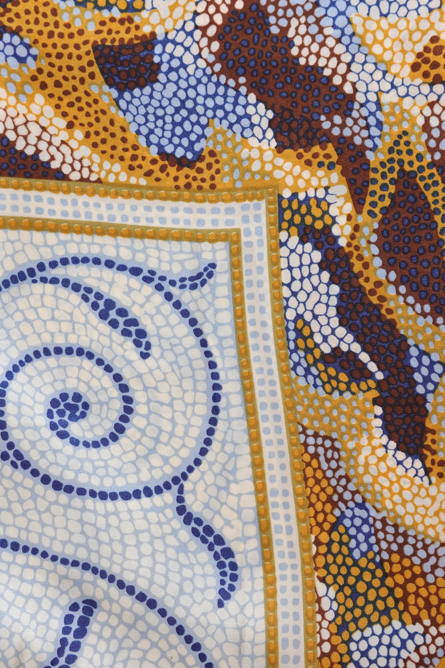 Printed Silk Scarf - Cougar Clothing
