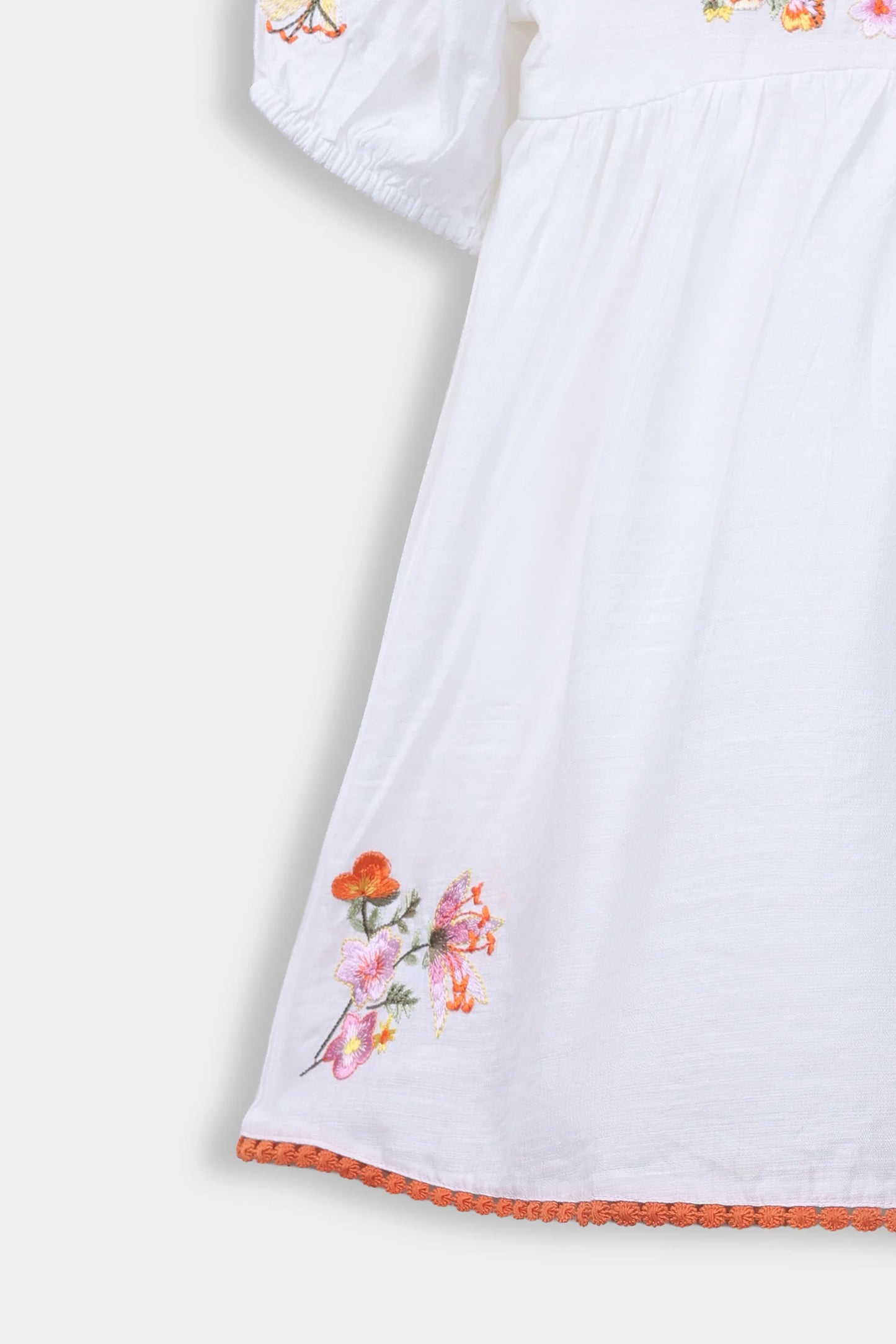 Embroidered Dress - Cougar Clothing