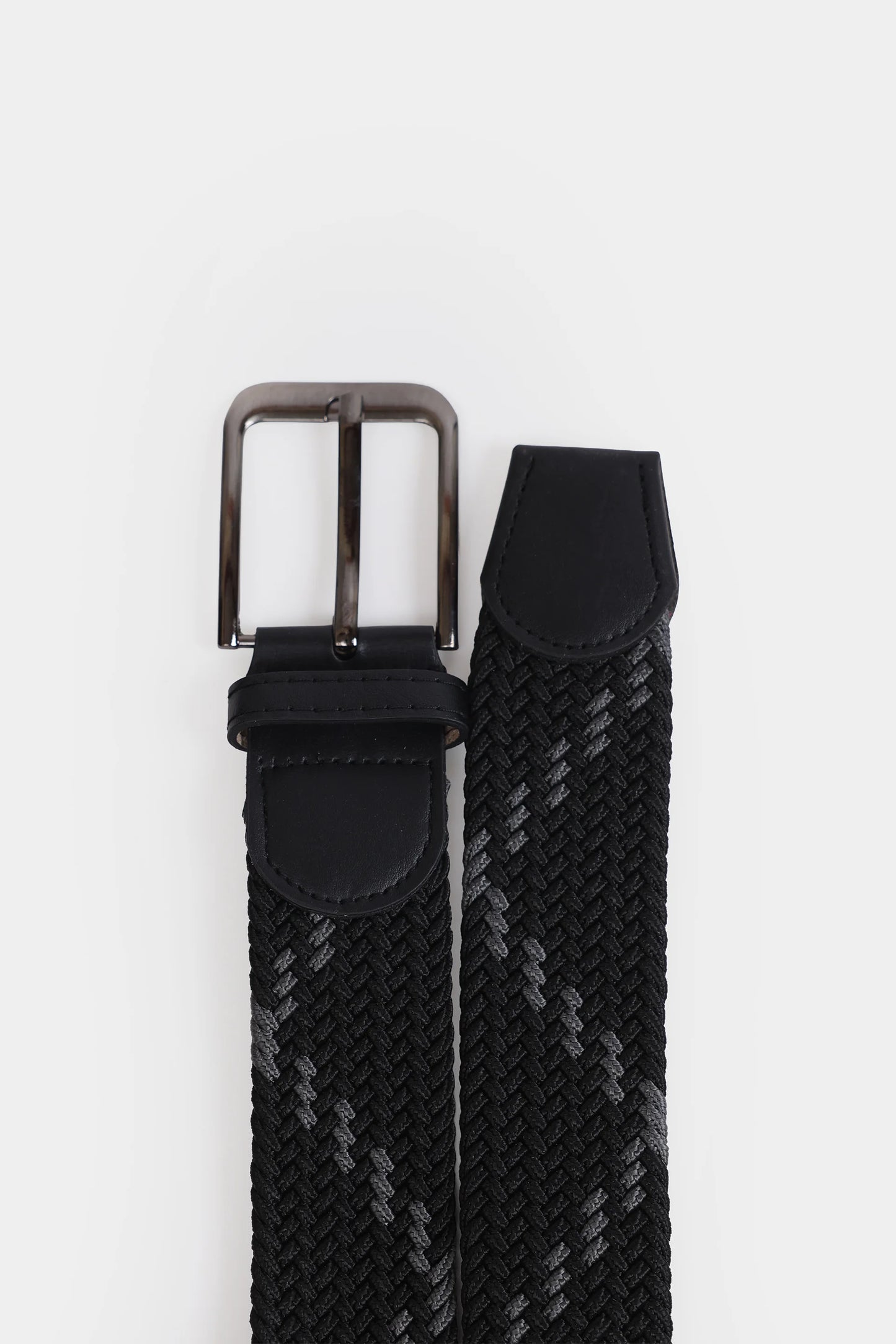 Zig-Zag Patterned Belt - Cougar Clothing
