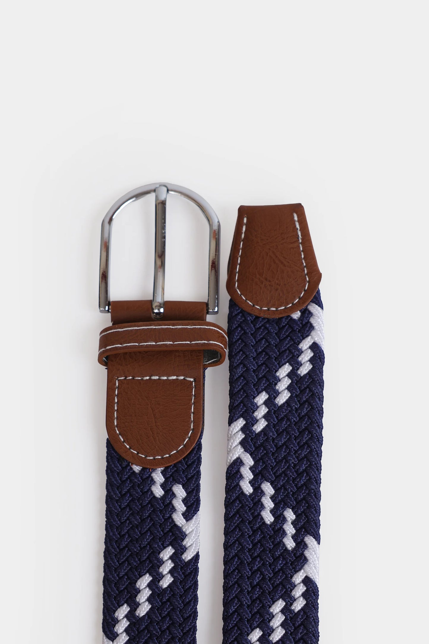Zig-Zag Patterned Belt - Cougar Clothing