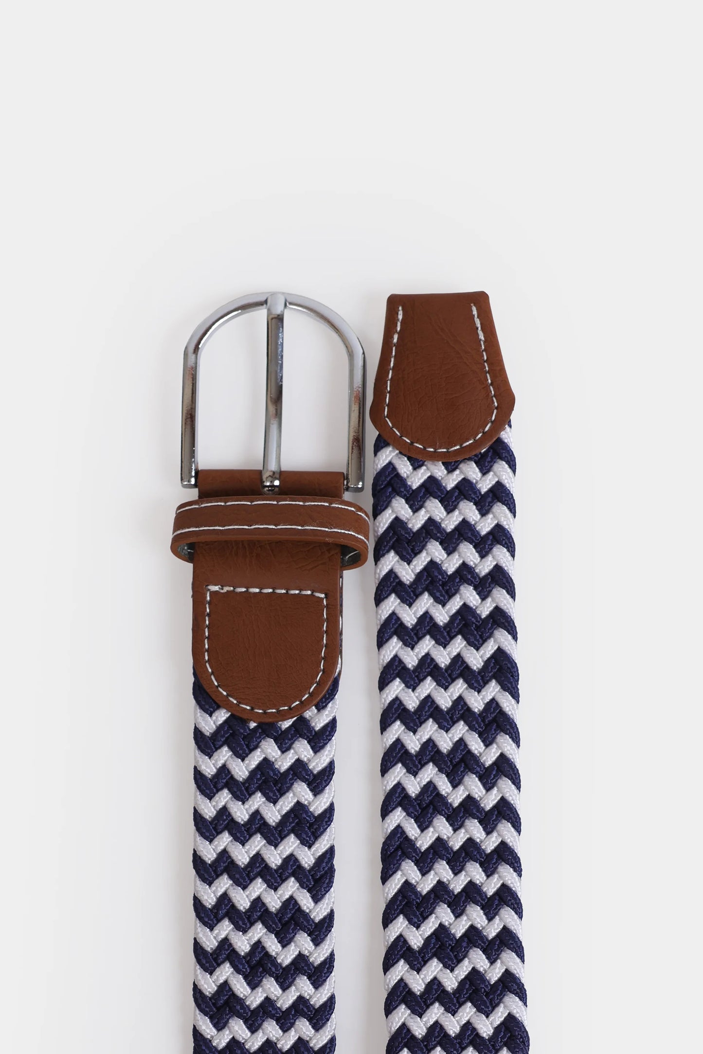 Two-Tone Braided Belt - Cougar Clothing