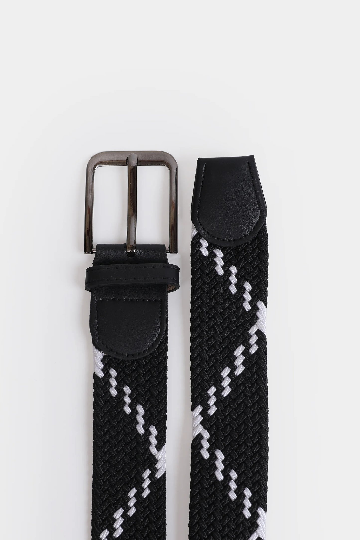 Zig-Zag Patterned Belt - Cougar Clothing