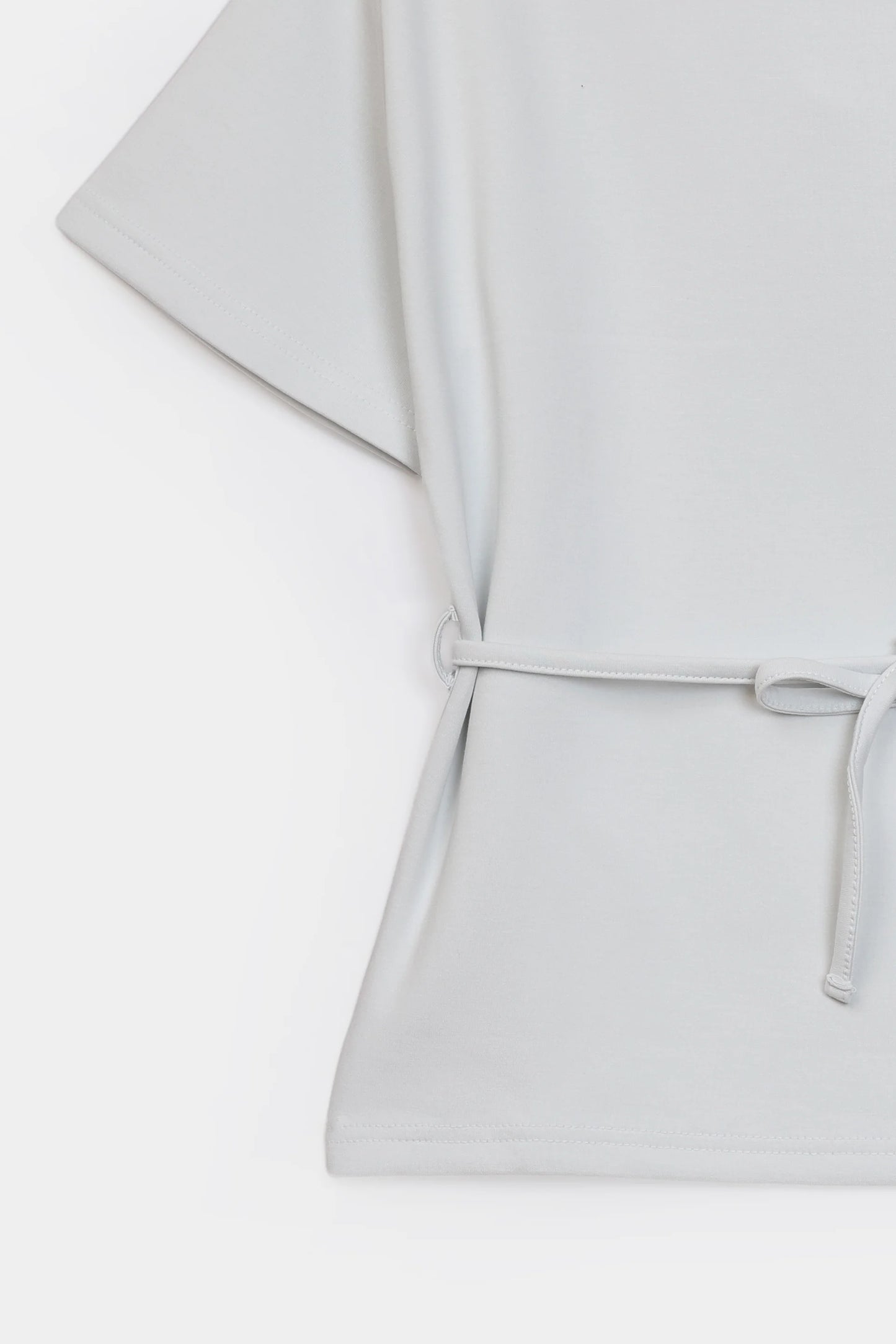 T-Shirt With Tie-Detail - Cougar Clothing