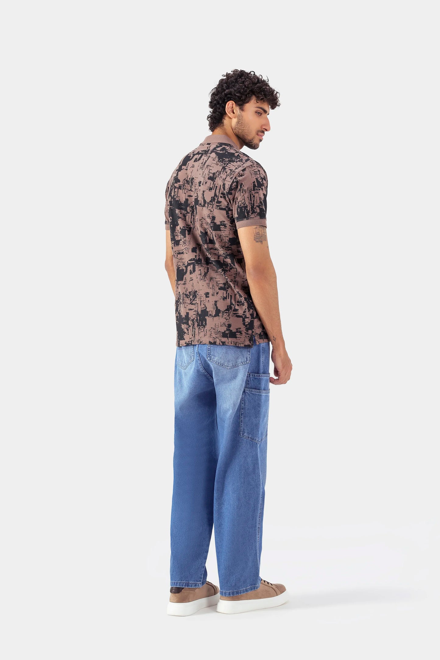All-Over Printed Polo - Cougar Clothing