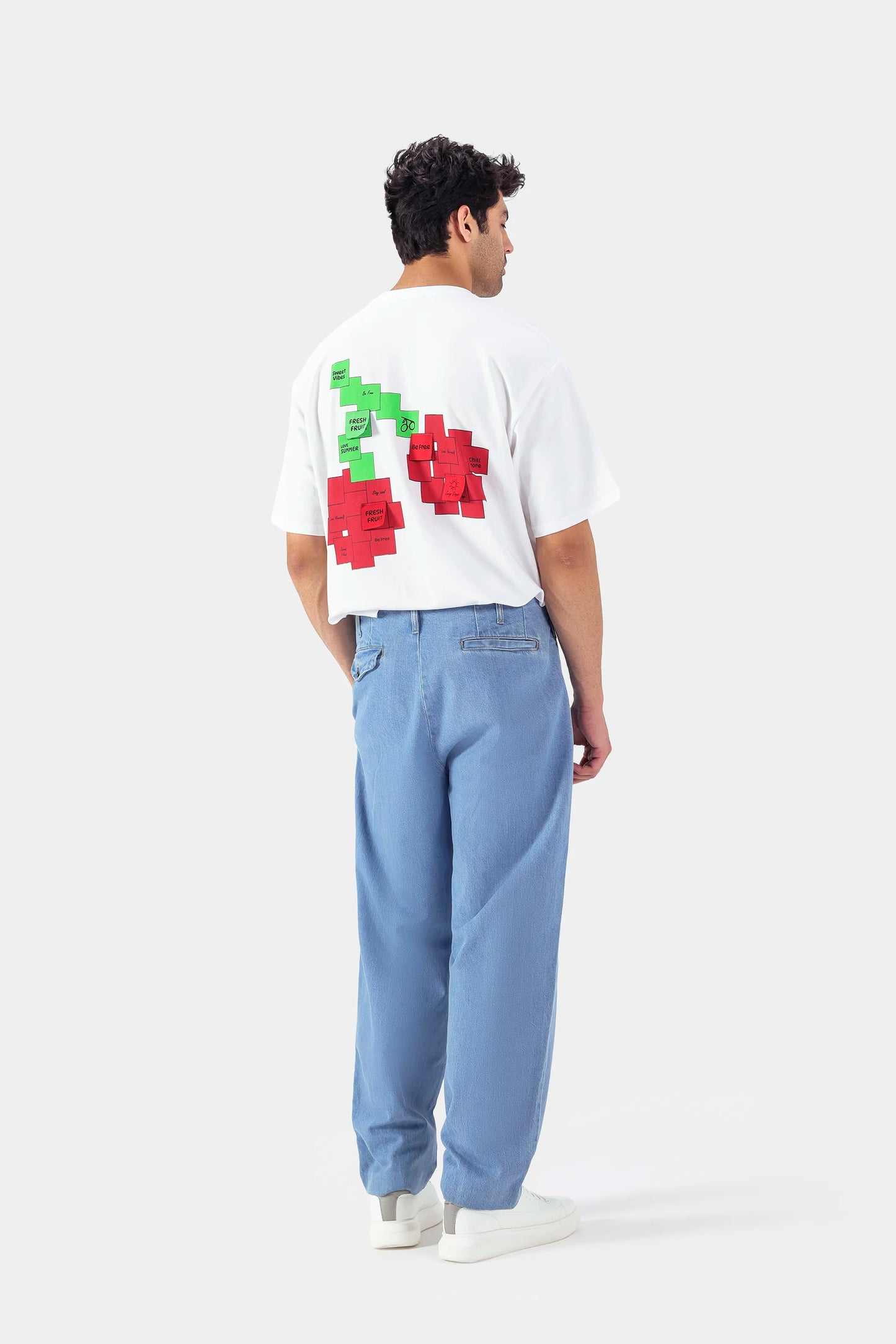 Wide Leg Pleated Trousers - Cougar Clothing
