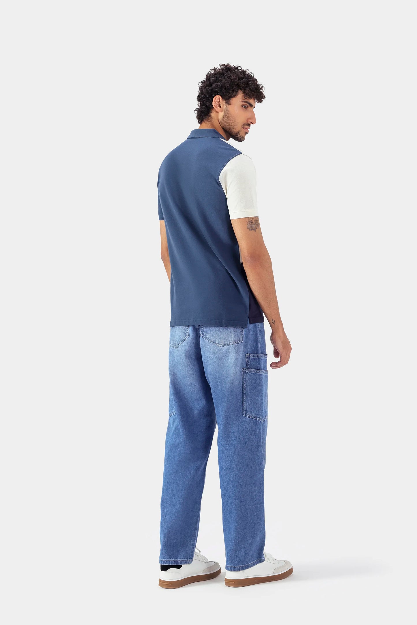Color Block Polo - Cougar Clothing