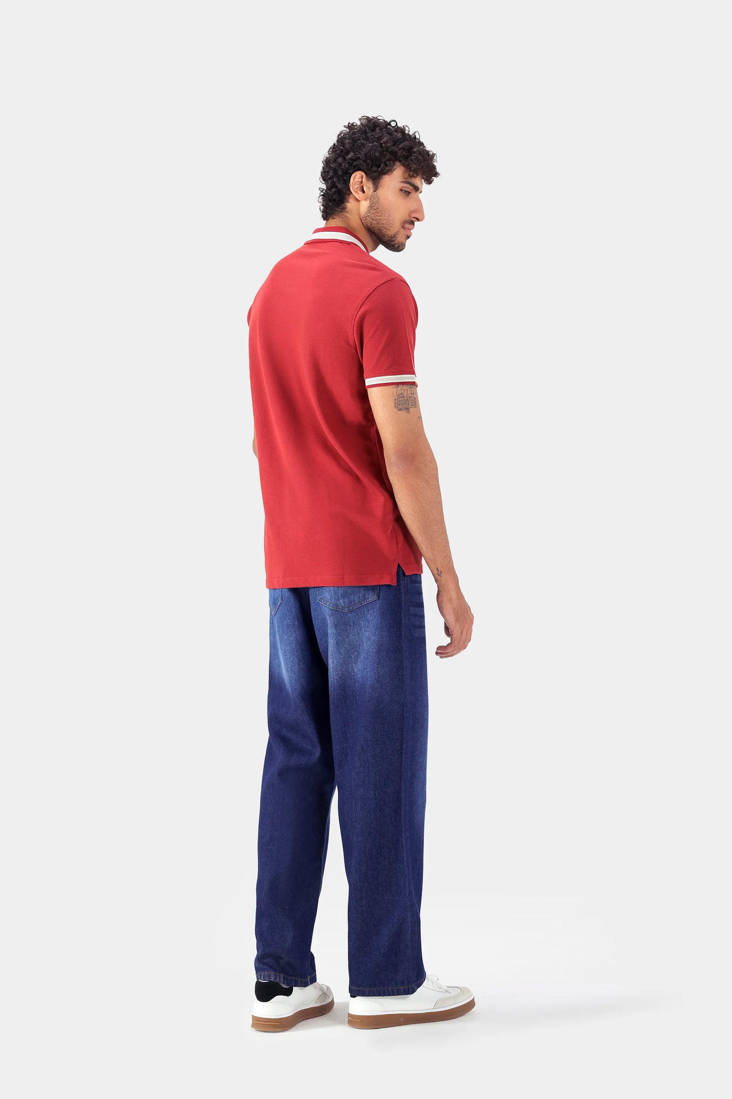 Contrast Tipping Polo - Cougar Clothing