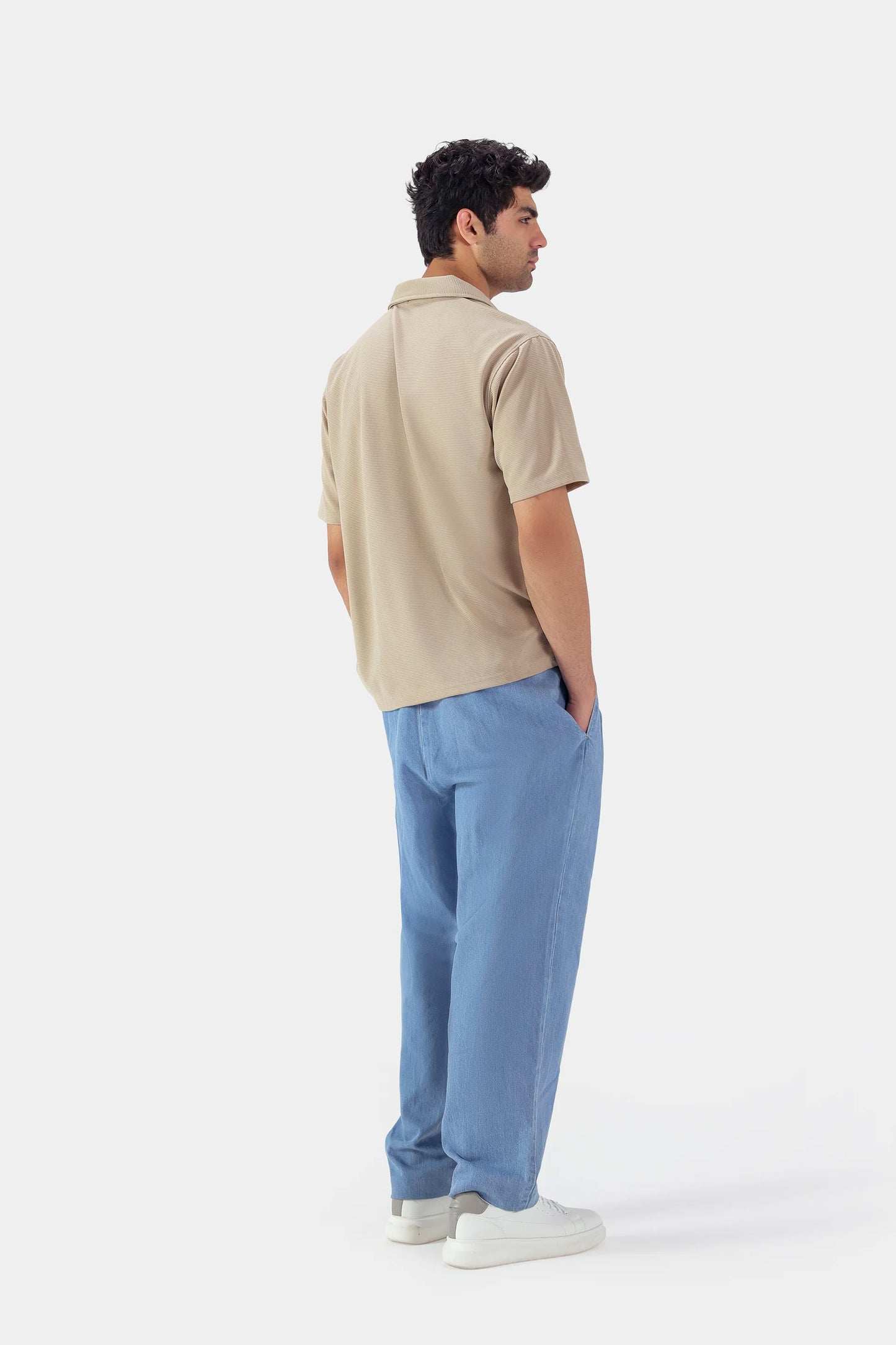 Boxy Ottoman Knit Shirt - Cougar Clothing