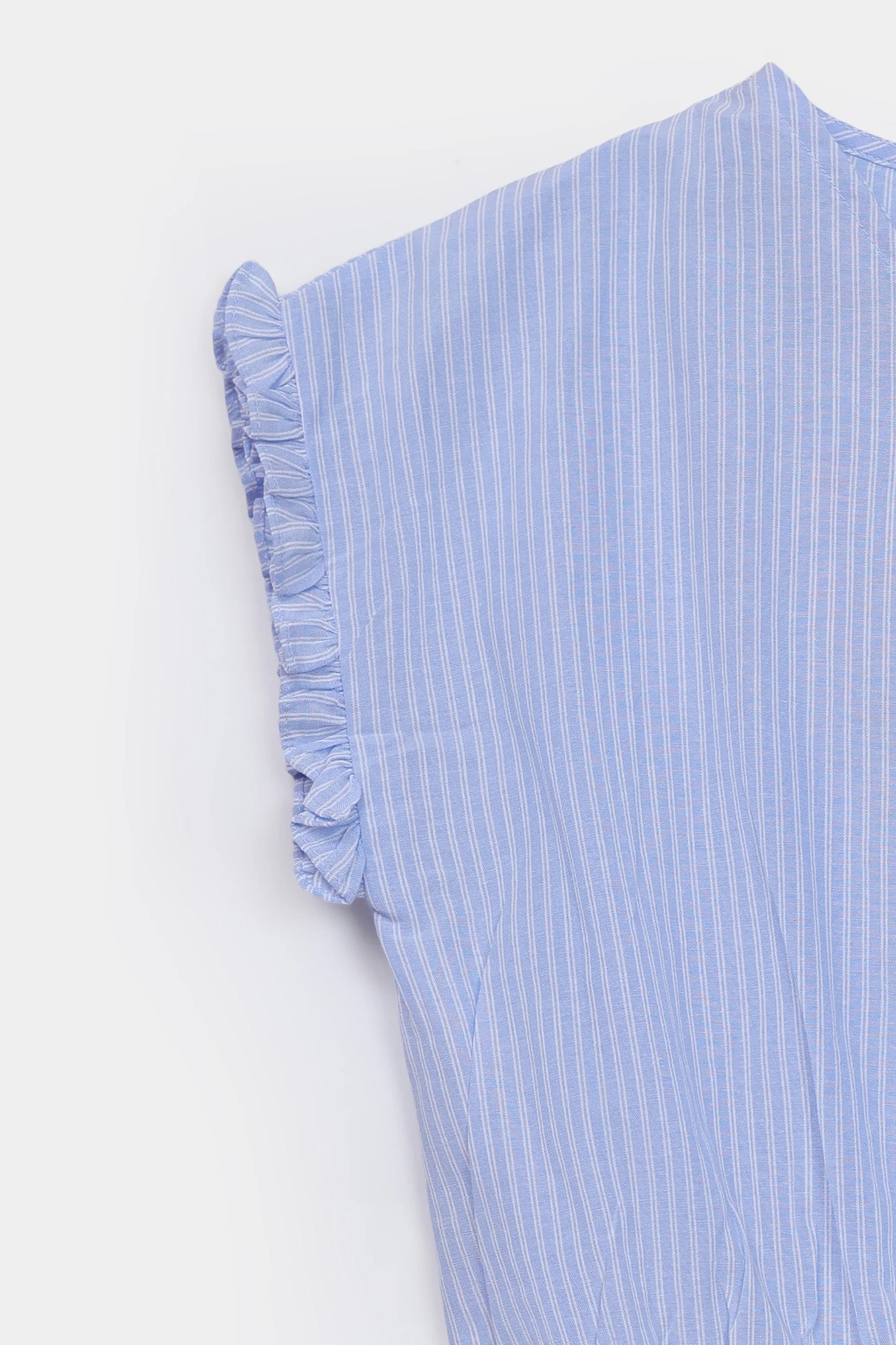 Yarn-Dyed Pin Striped Top - Cougar Clothing