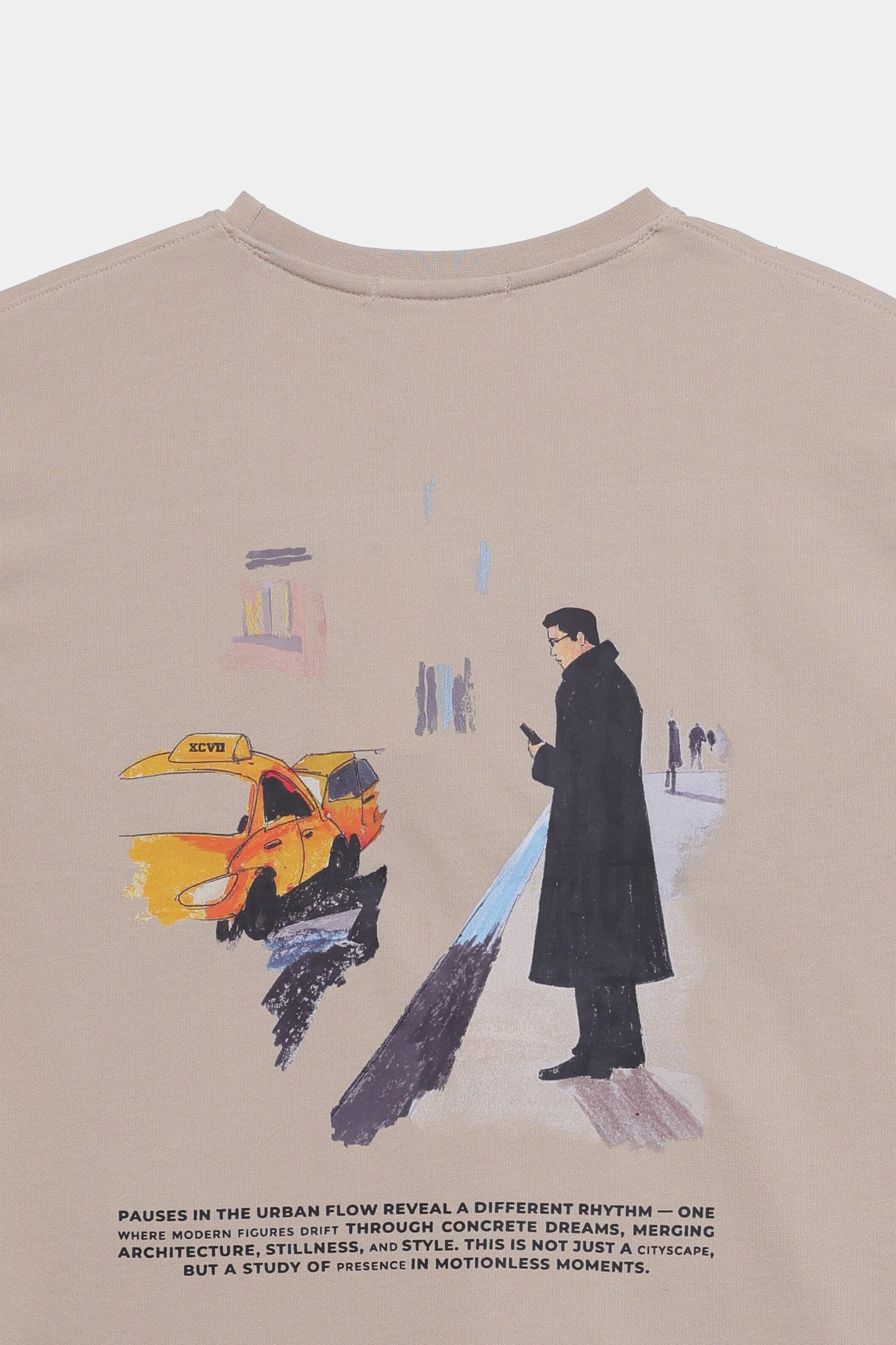 Cityscape Back Printed T-Shirt - Cougar Clothing