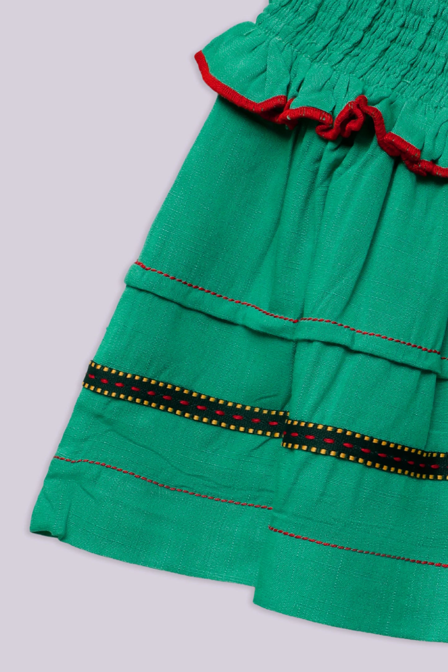 Smocked Waist Skirt - Cougar Clothing