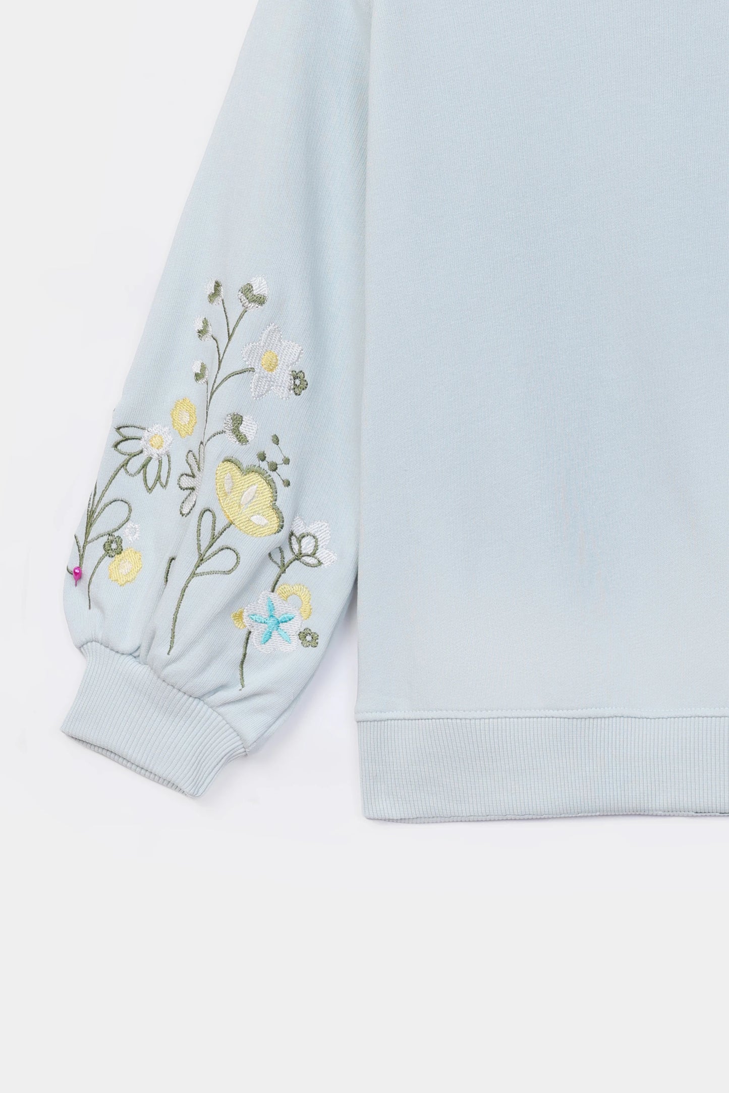 Embroidered Raglan Sweatshirt - Cougar Clothing