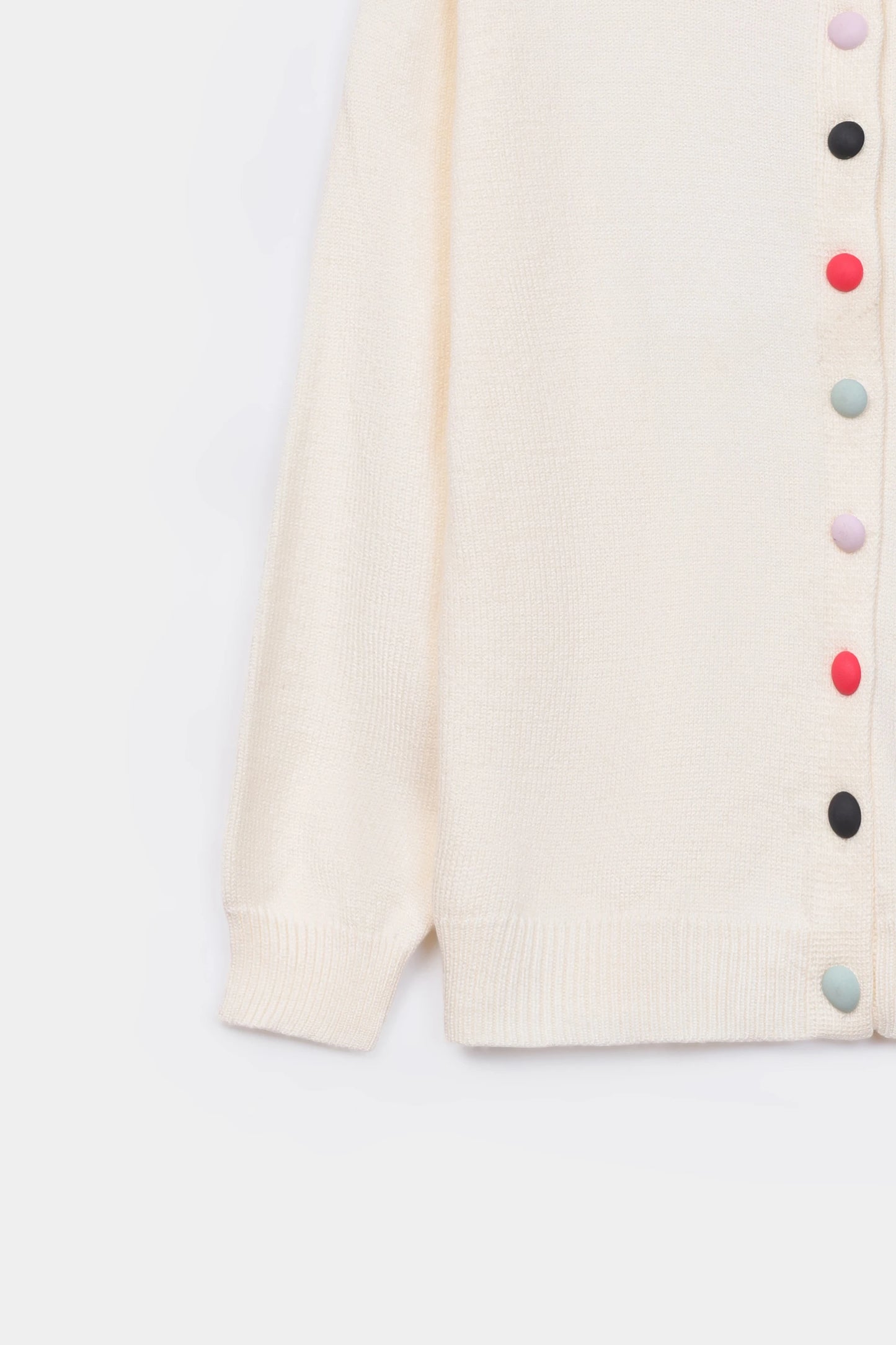 Cardigan With Embellished Bow - Cougar Clothing