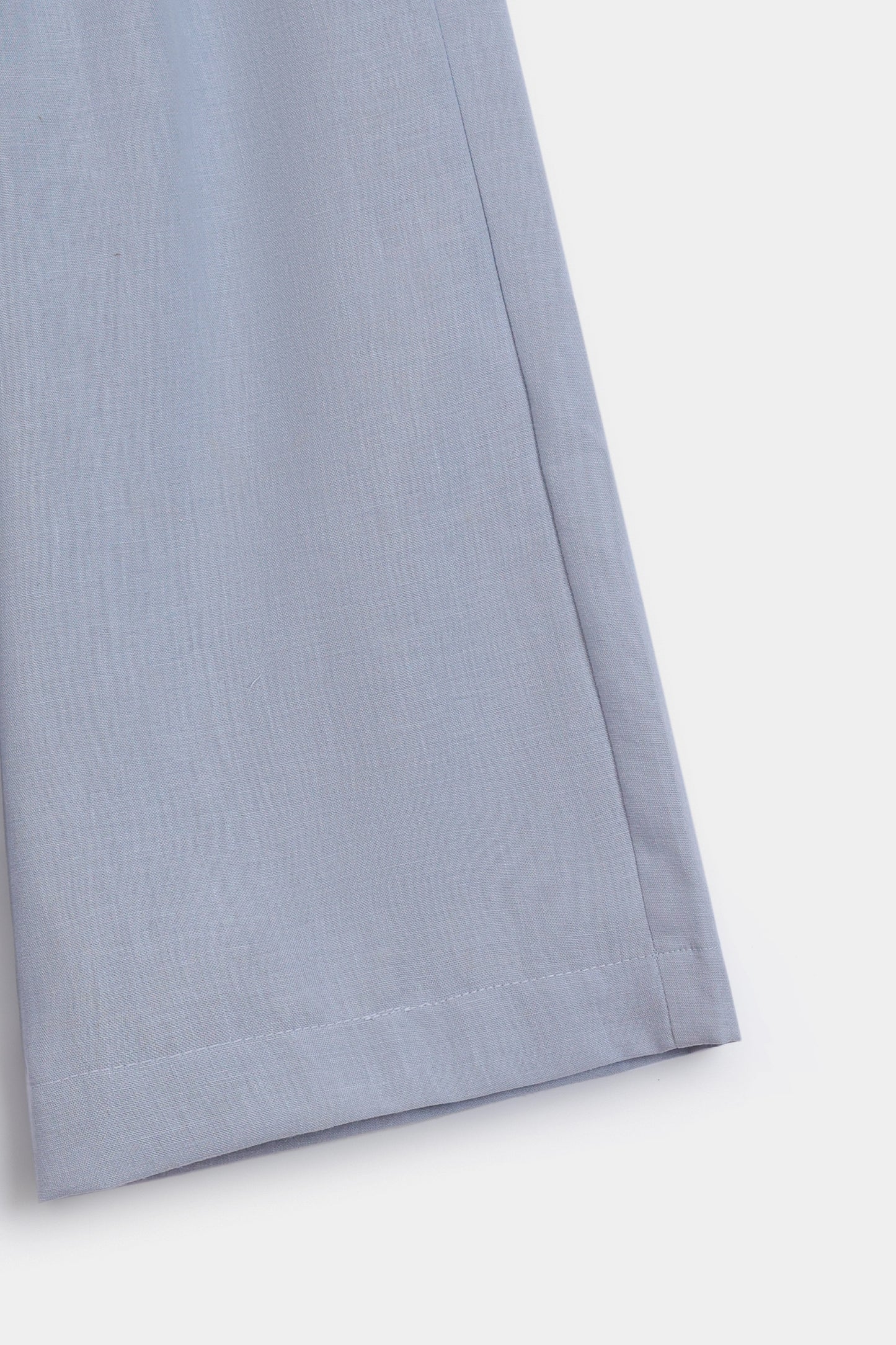 Irish Cotton Wide Leg Trousers - Cougar Clothing