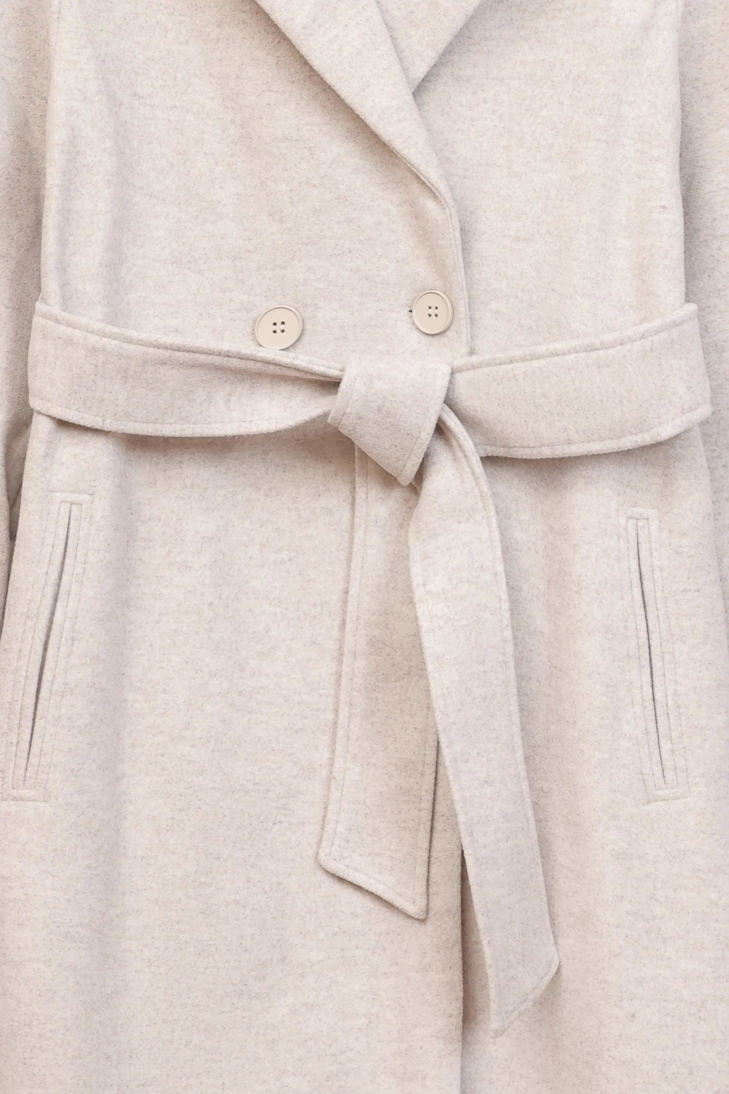 Hooded Belted Coat - Cougar Clothing