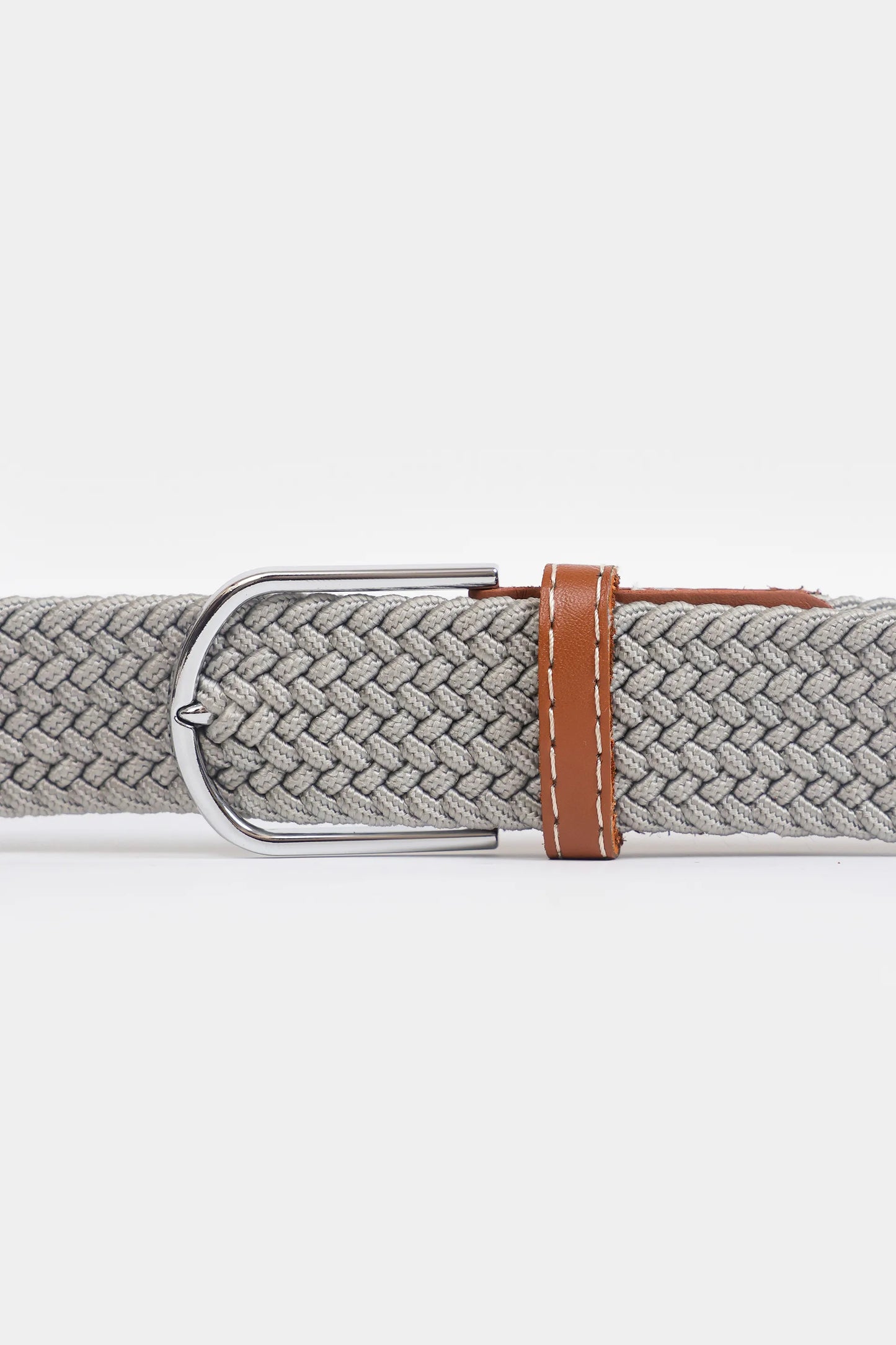 Stretchable Braided Canvas Belt - Cougar Clothing