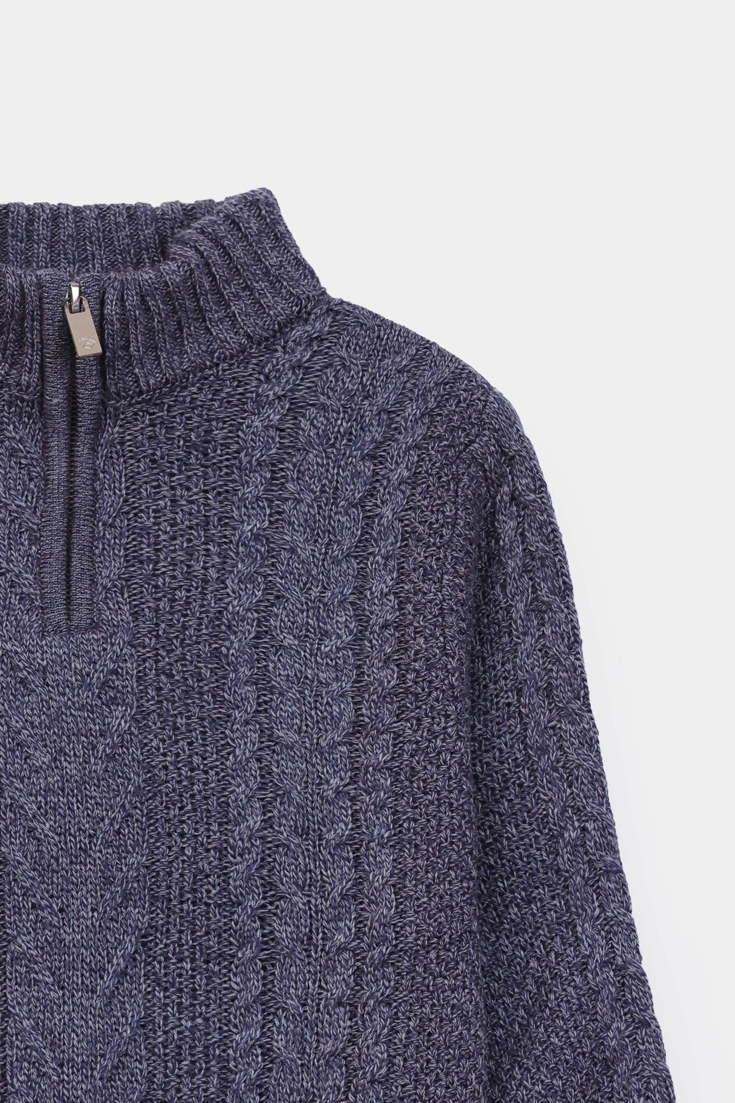 Quarter Zip Sweater - Cougar Clothing