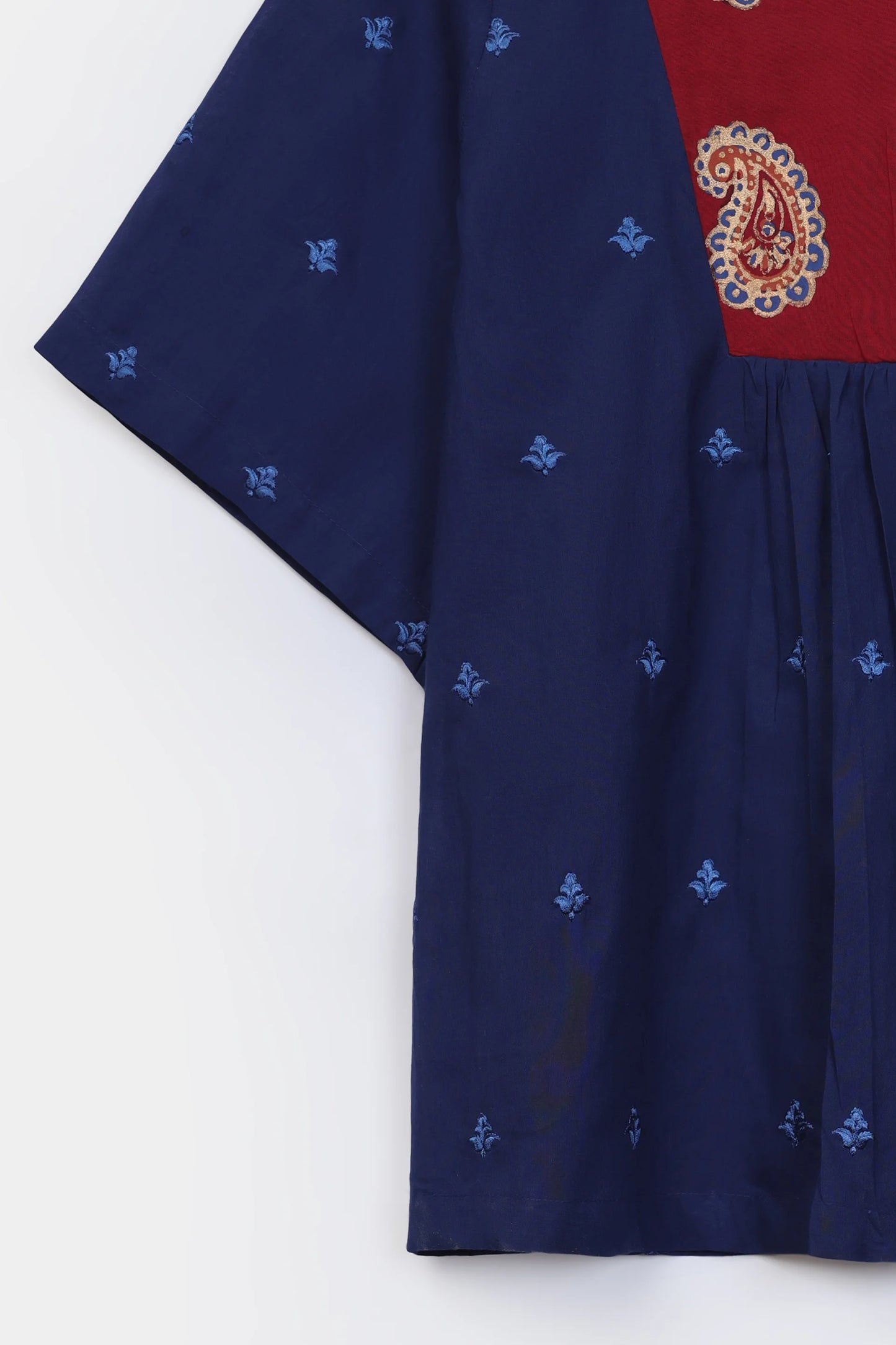 Embroidered Fusion Top - Cougar Clothing