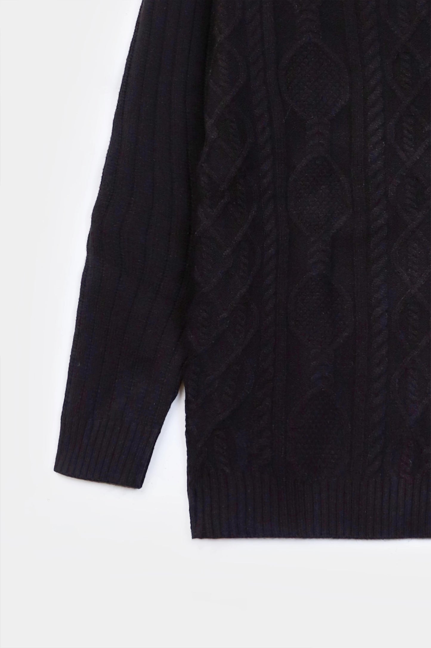 Textured Knit Roll Neck Sweater - Cougar Clothing