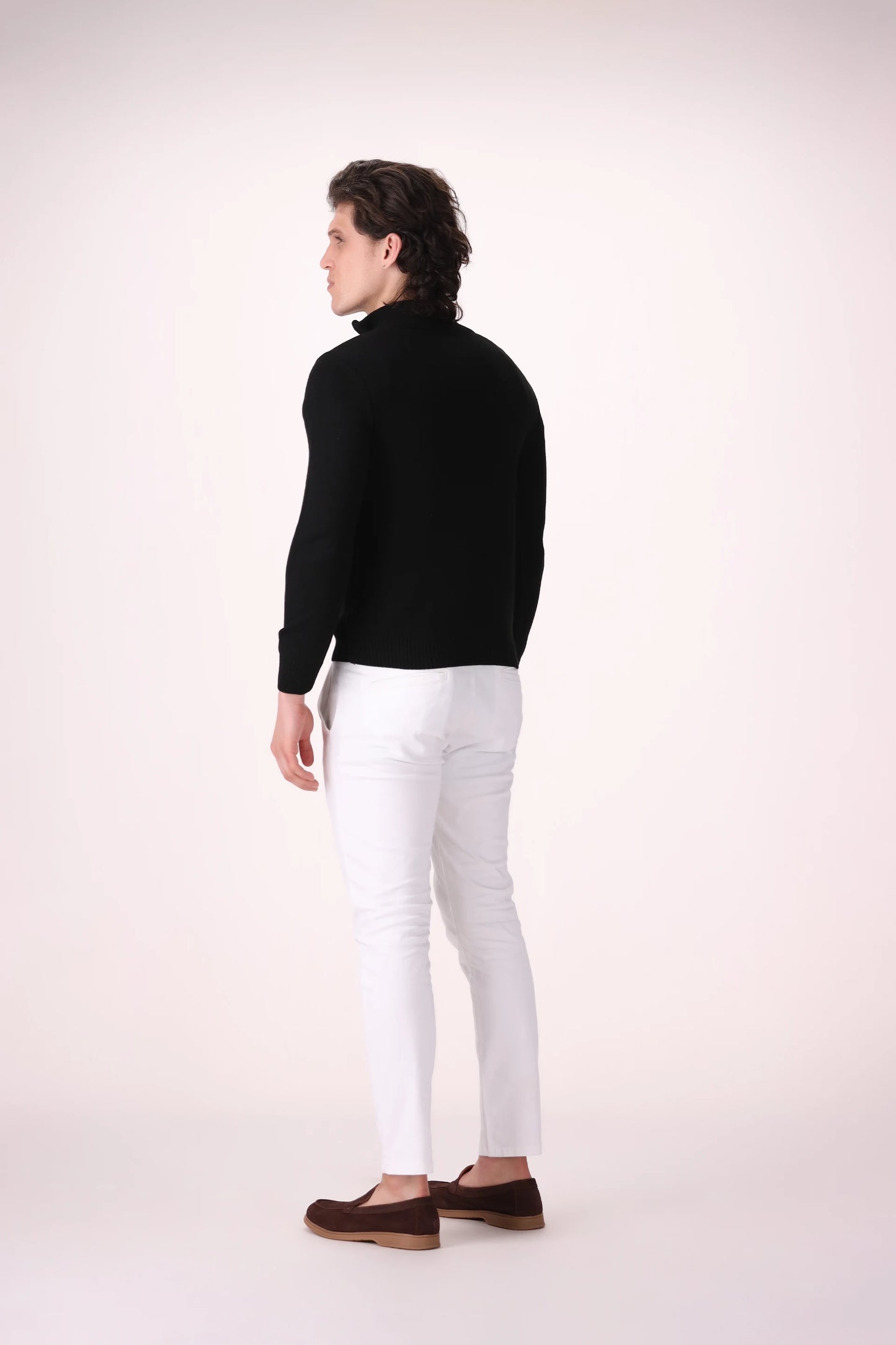 Extra Fine Roll Neck Sweater - Cougar Clothing