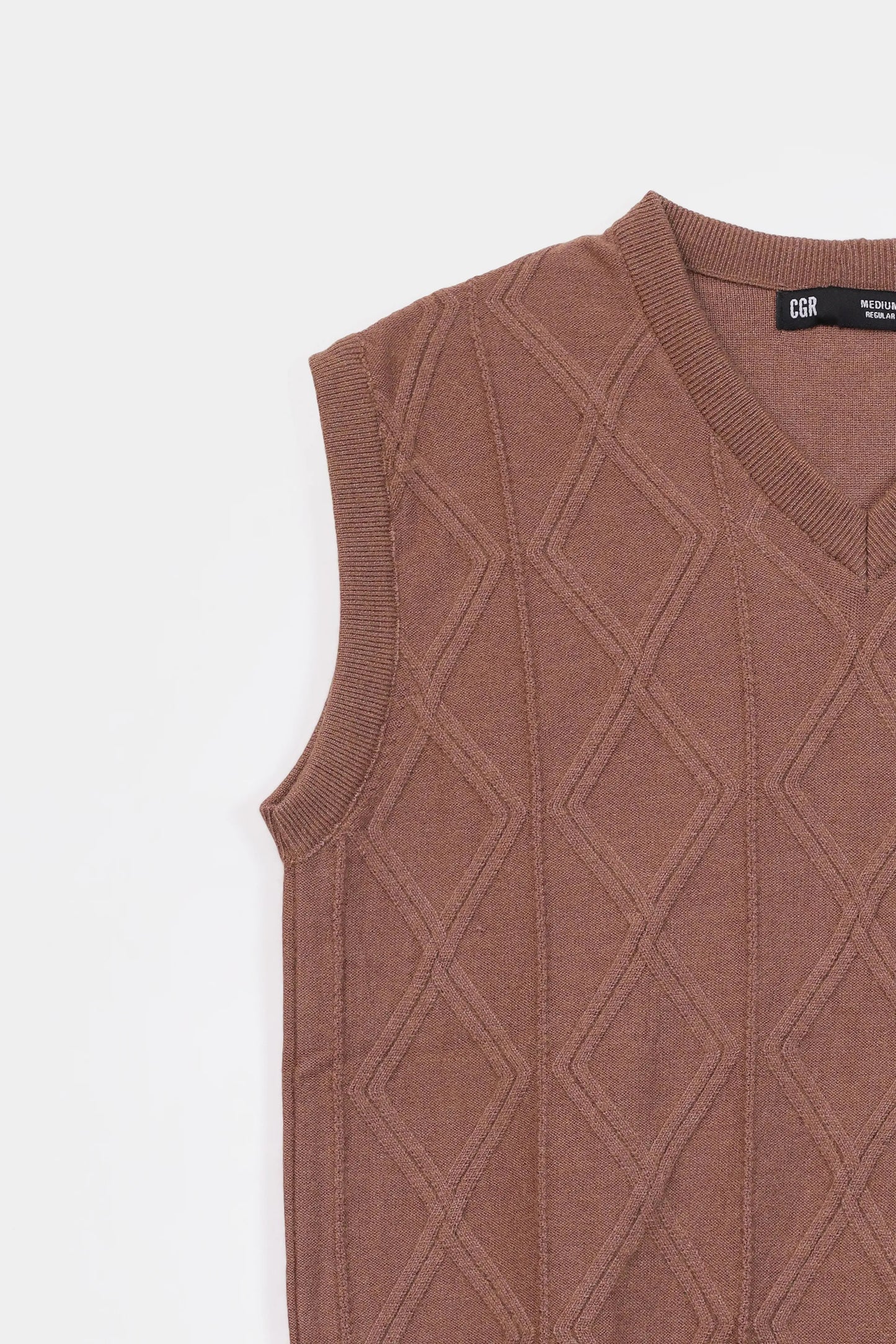 Knitted Sweater Vest - Cougar Clothing