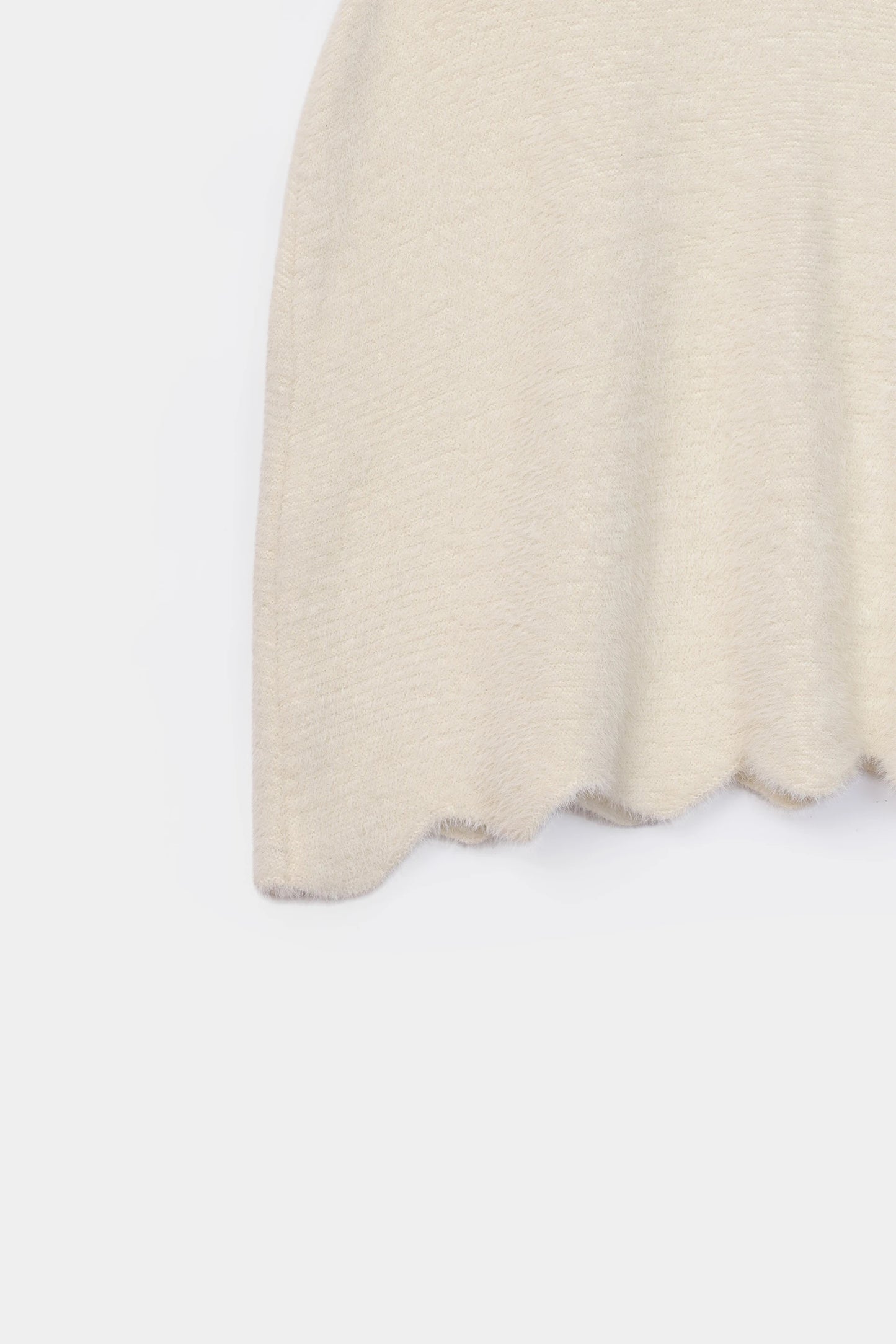 Fuzzy Texture Poncho - Cougar Clothing