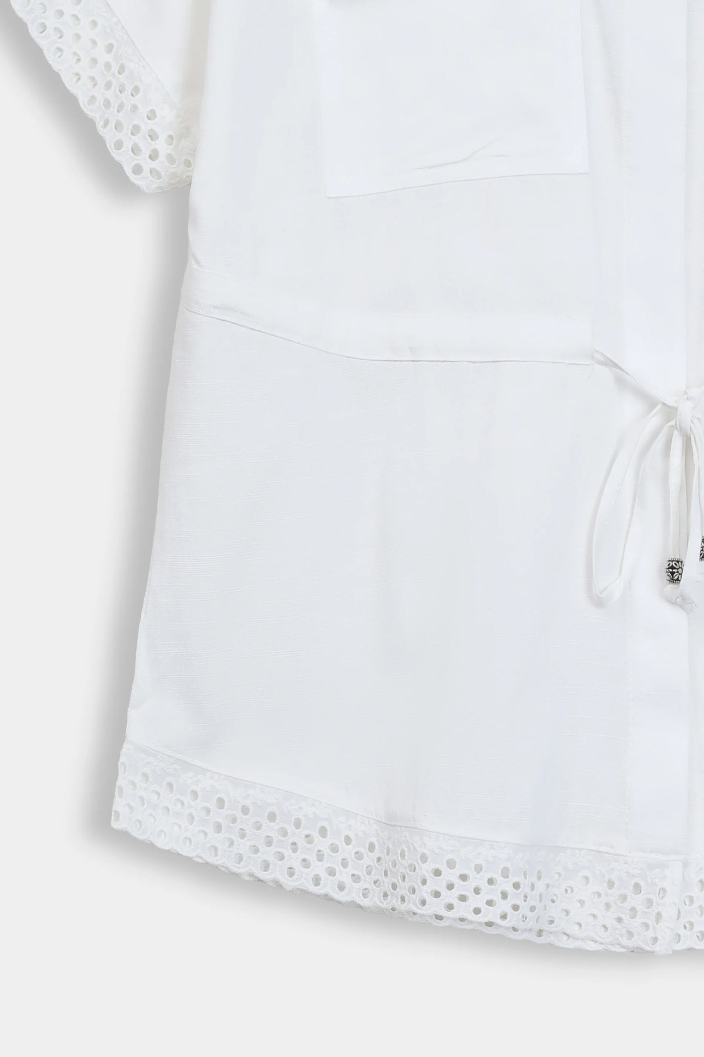 Laced Trim Shirt - Cougar Clothing