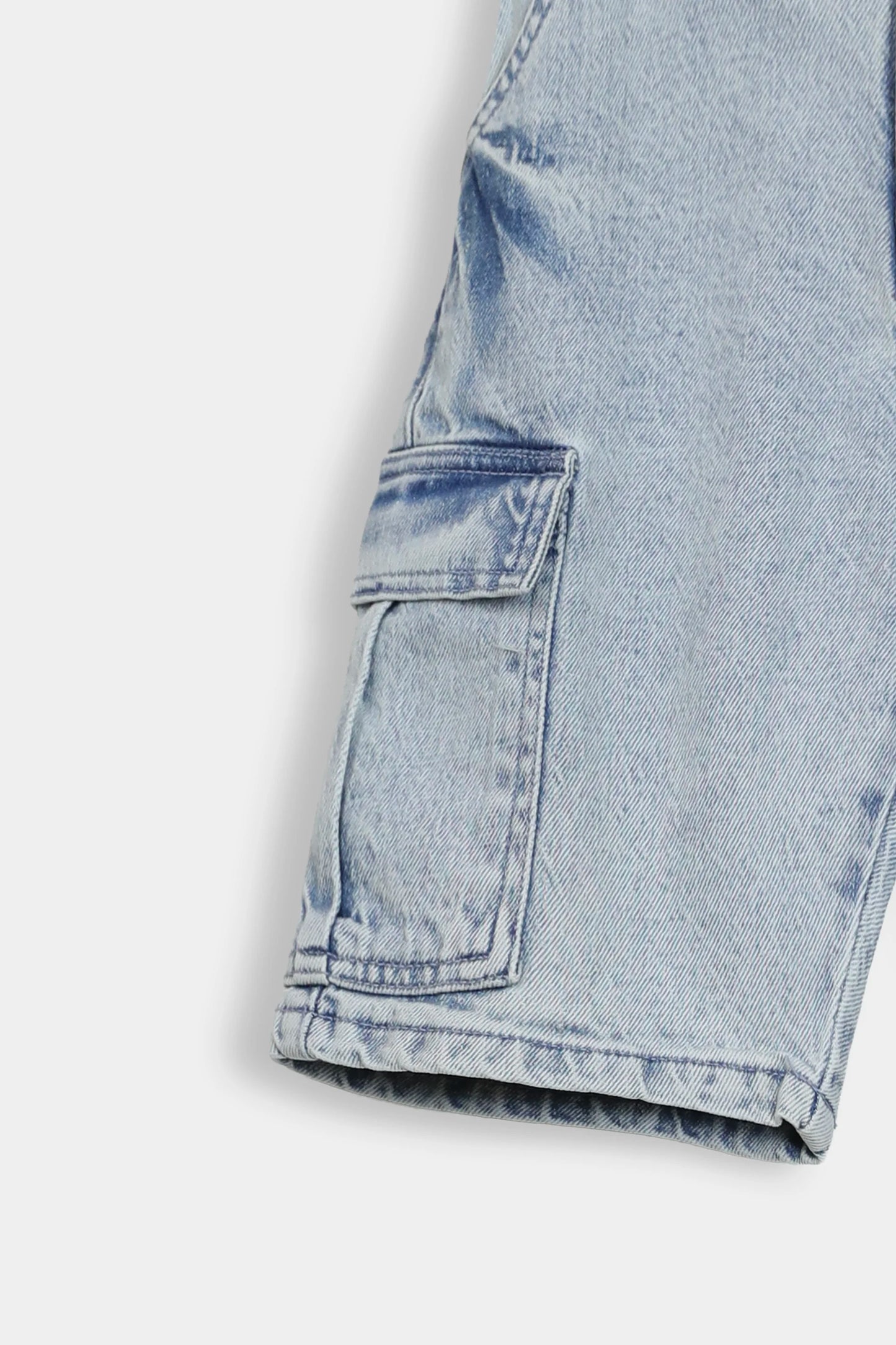 Cargo Denim Shorts - Cougar Clothing