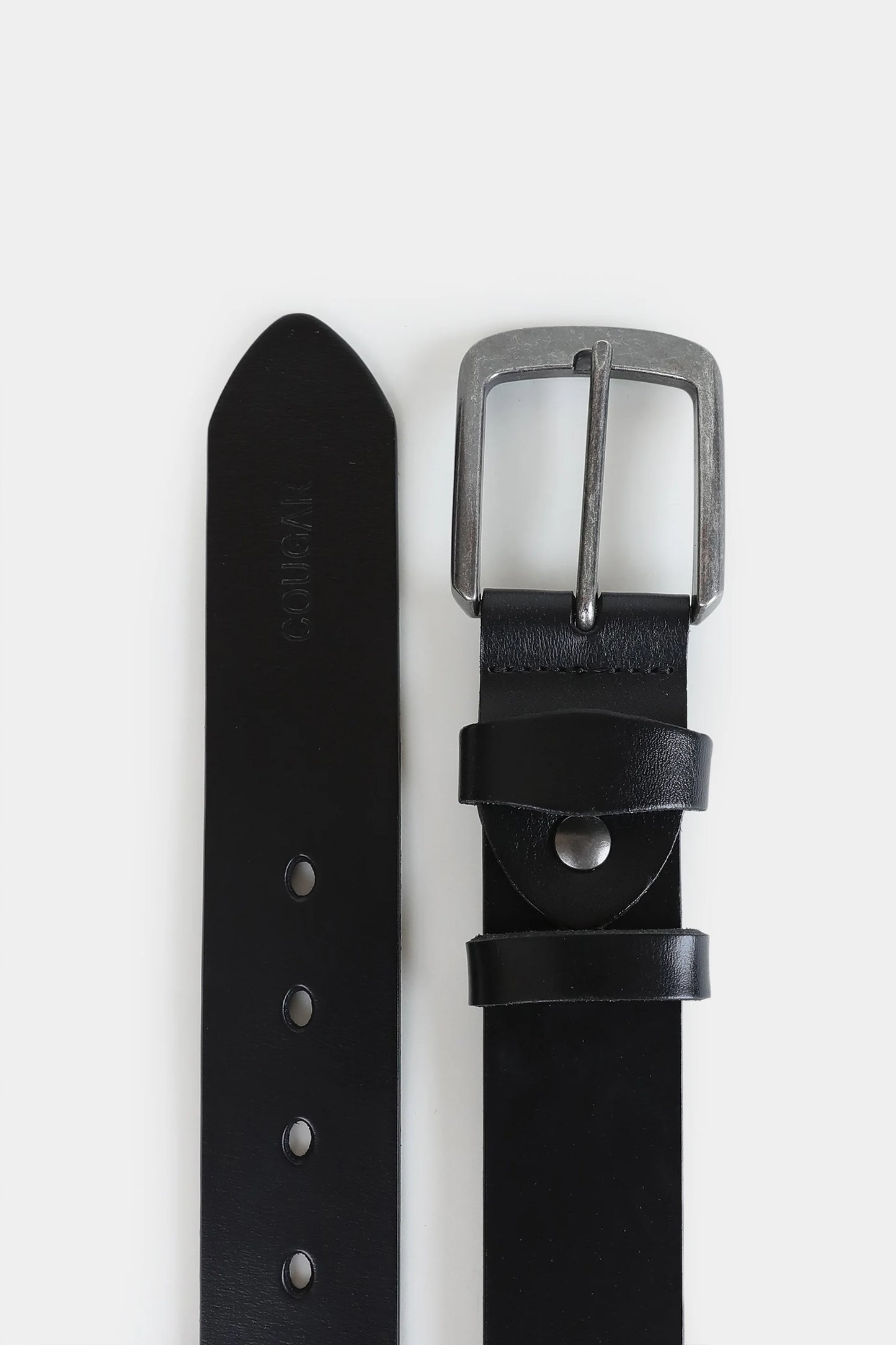 Basic Leather Belt - Cougar Clothing