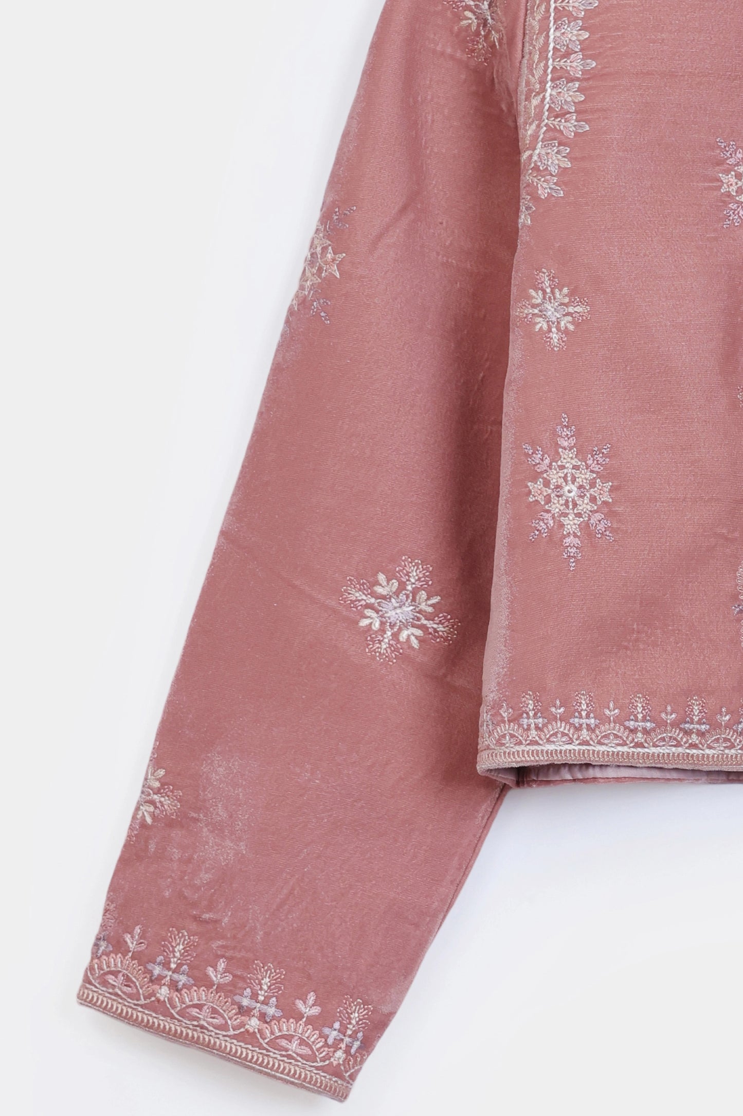 Embroidered Velvet Jacket - Cougar Clothing