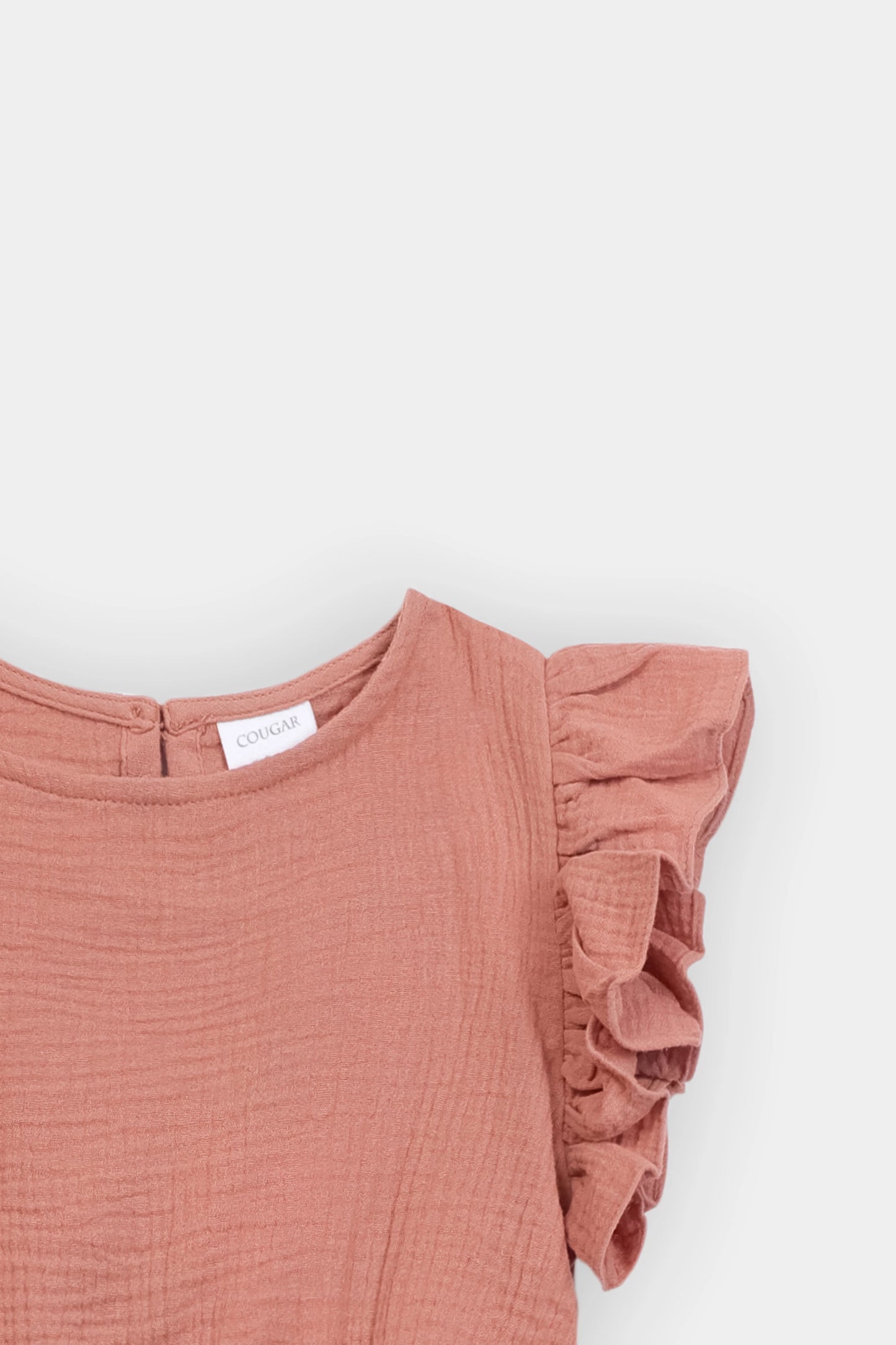 Double Muslin Frilled Blouse - Cougar Clothing