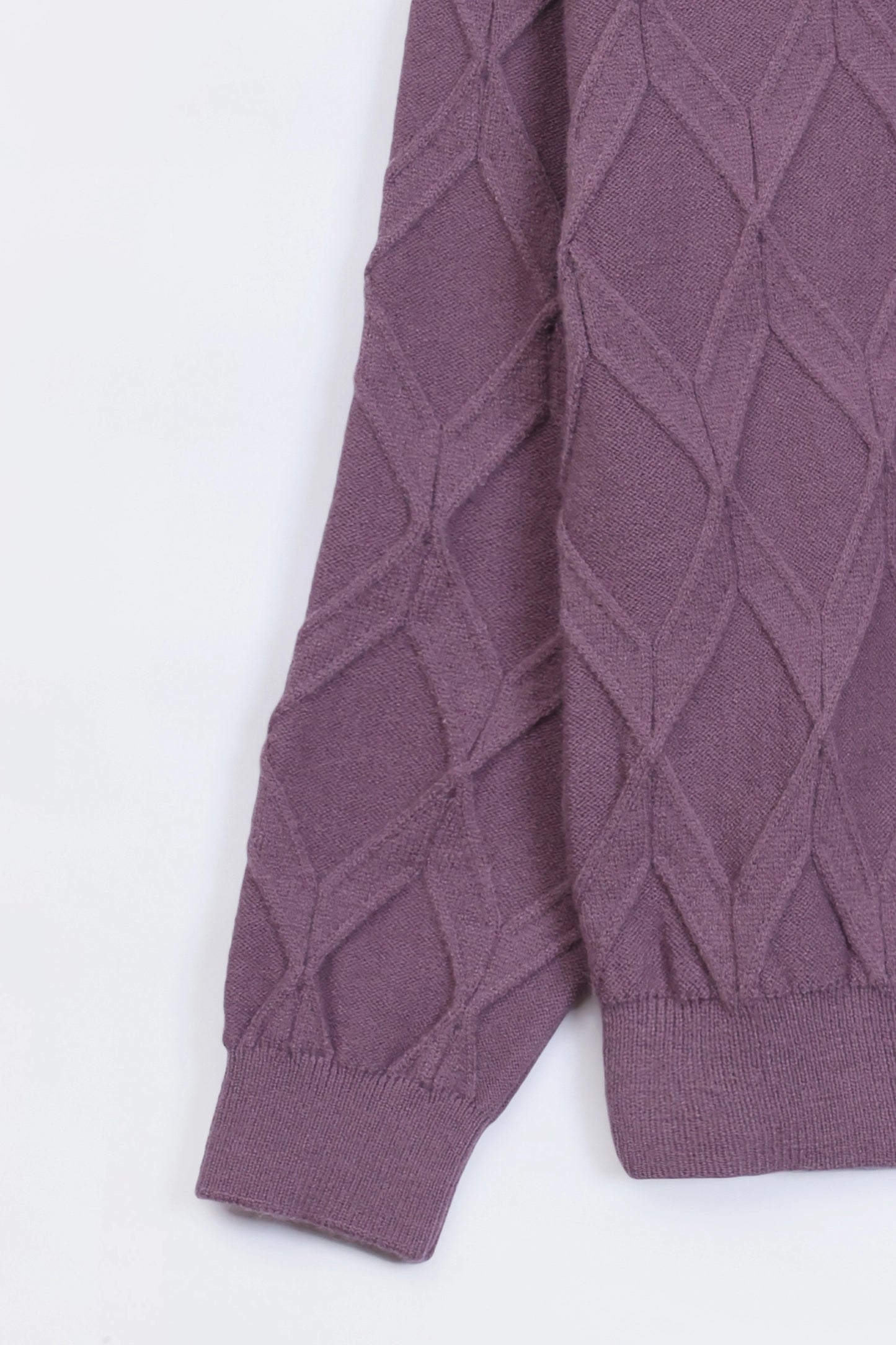 Argyle Knit Sweater - Cougar Clothing