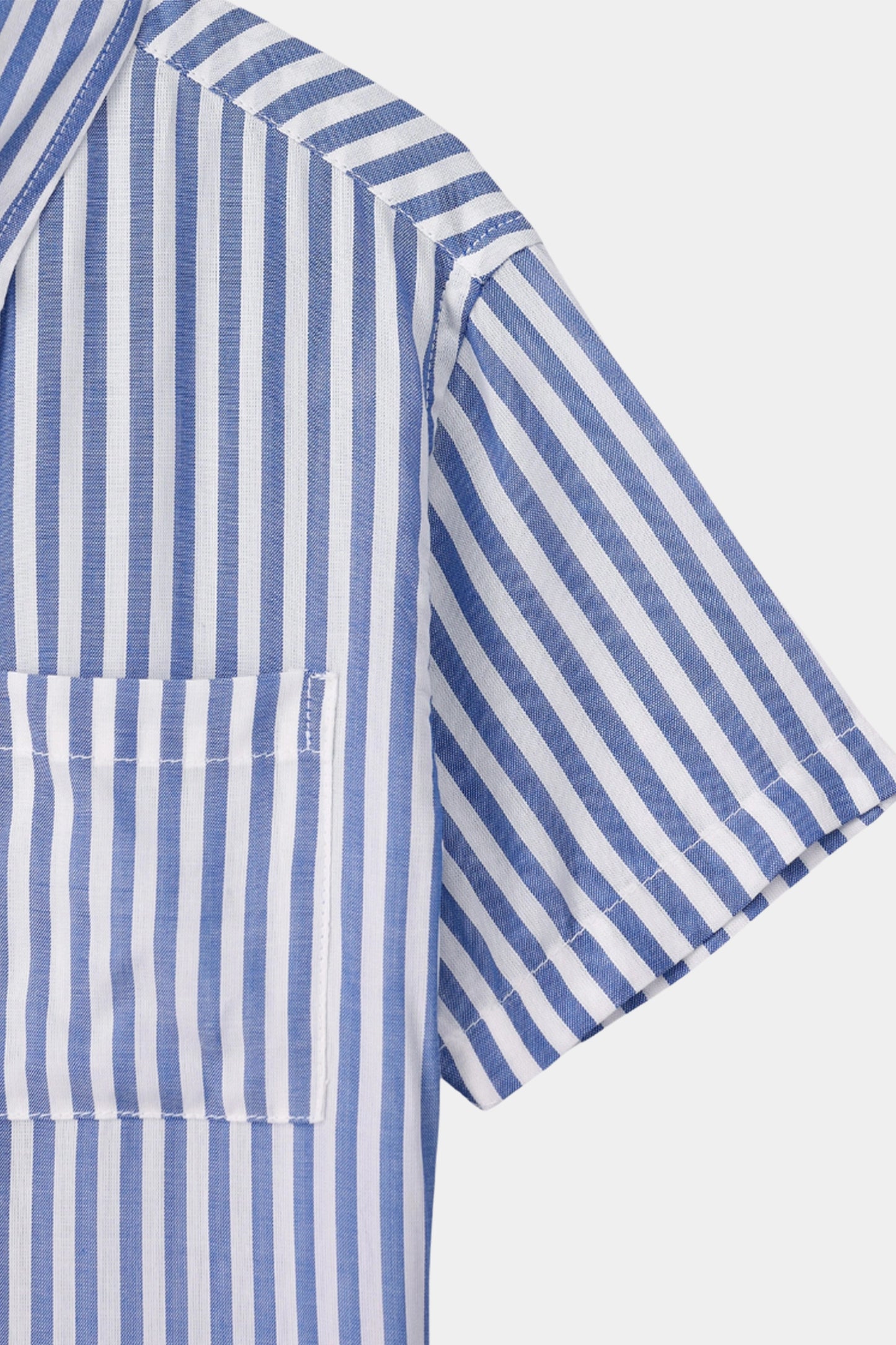Striped Button-Down Shirt - Cougar Clothing
