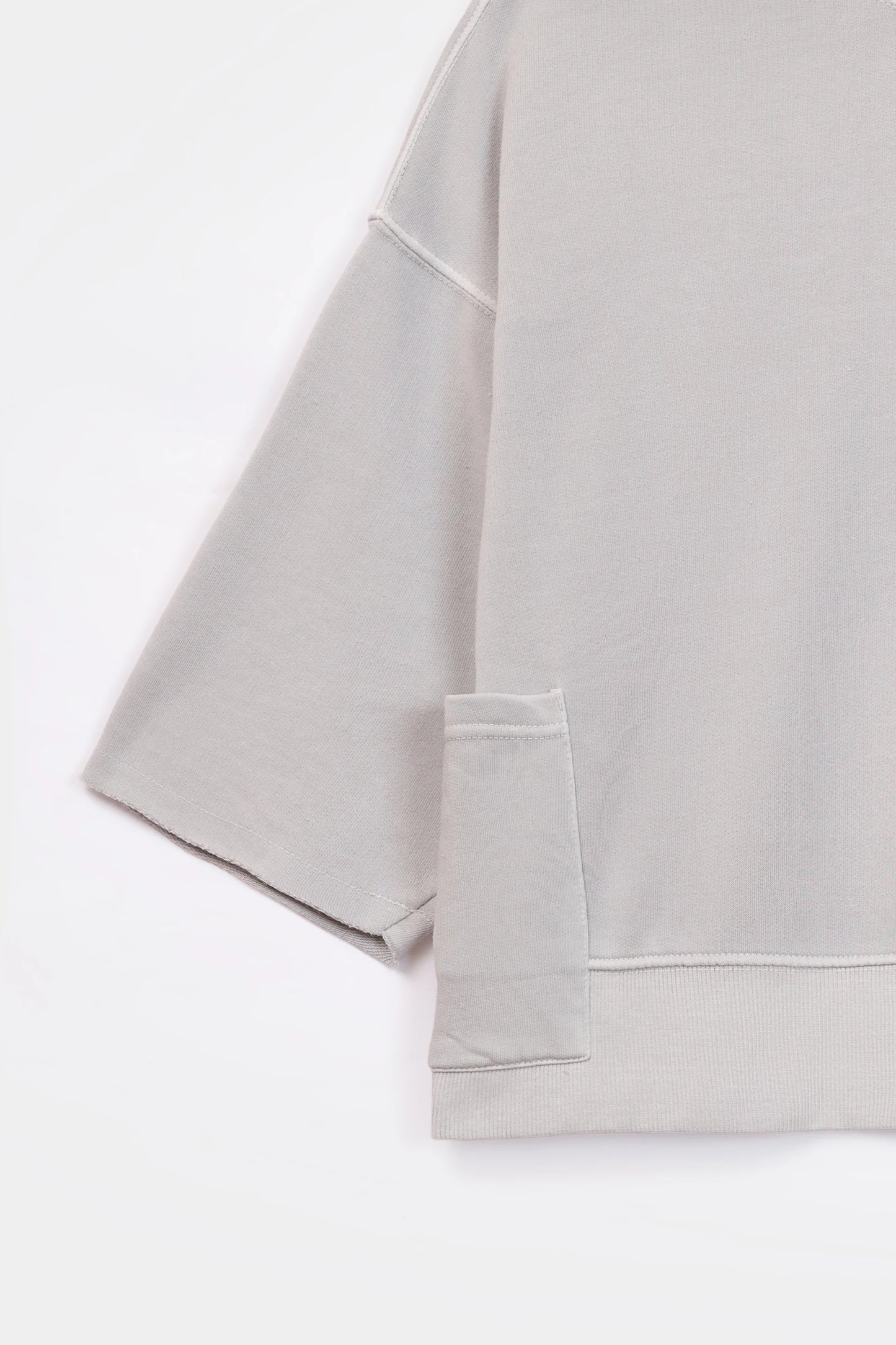 Patch Pocket Terry Sweatshirt - Cougar Clothing