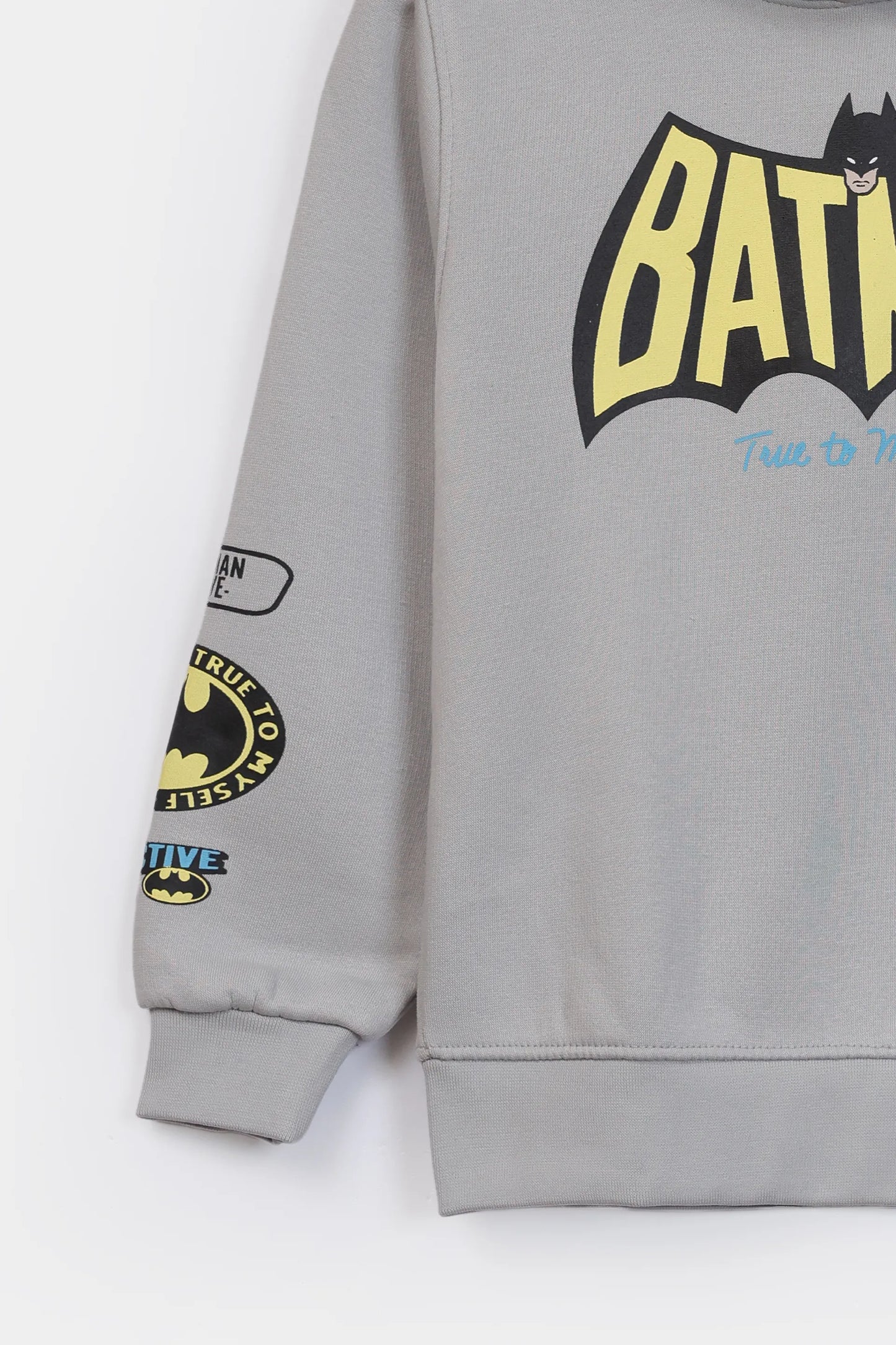 Fleece Text Printed Hoodie - Cougar Clothing