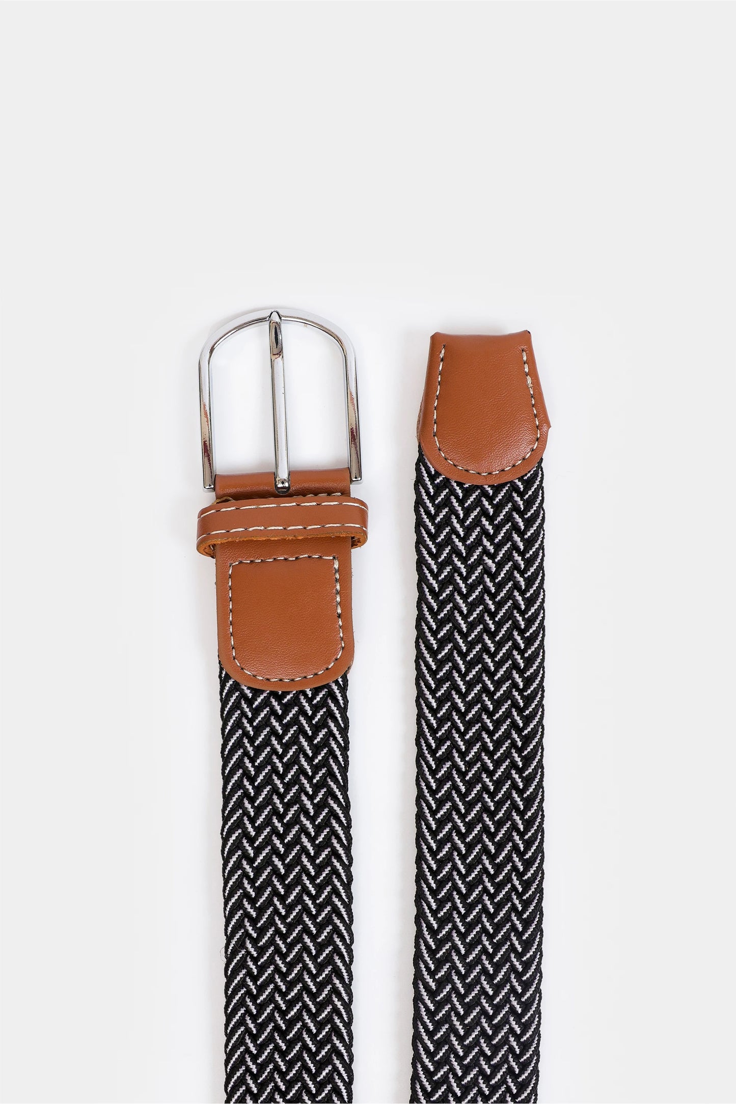 Two-Tone Braided Belt - Cougar Clothing