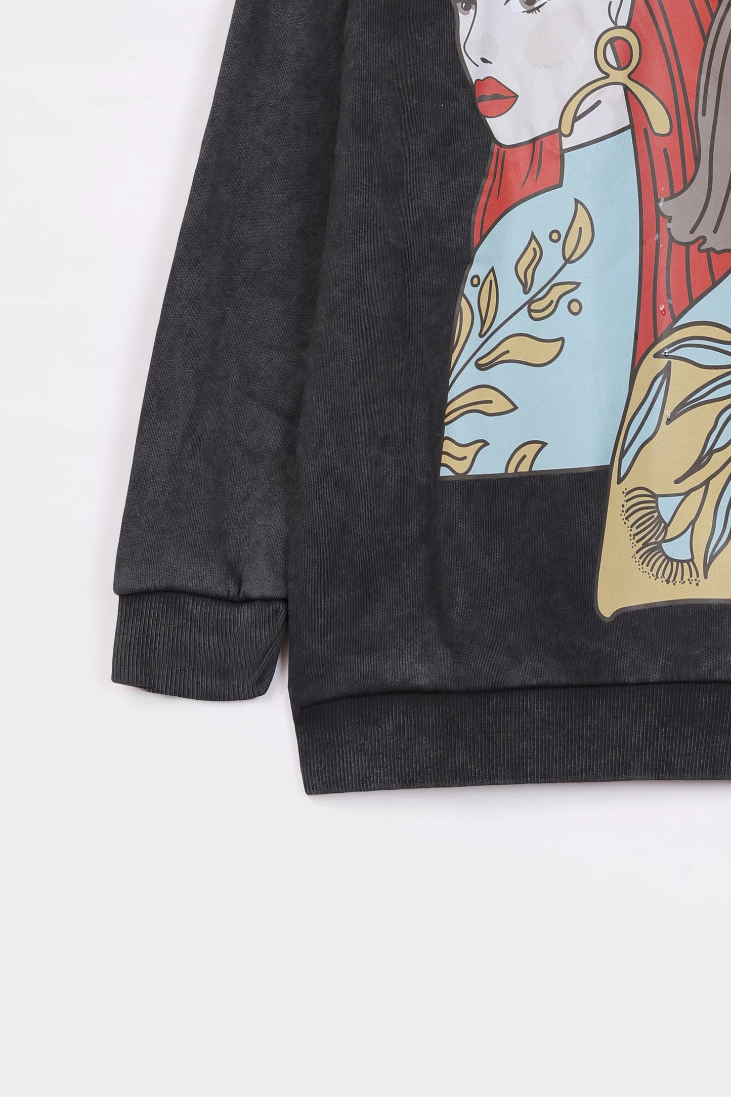 Garment Dyed Graphic Sweatshirt - Cougar Clothing