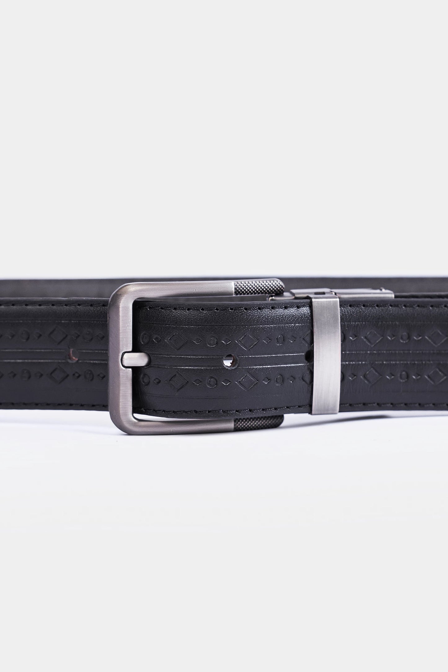 Textured Pattern Double Sided Belt - Cougar Clothing