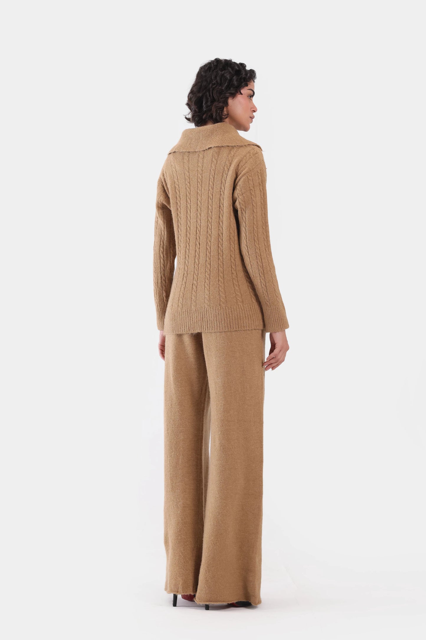 Cable Knit Co-Ord Set - Cougar Clothing