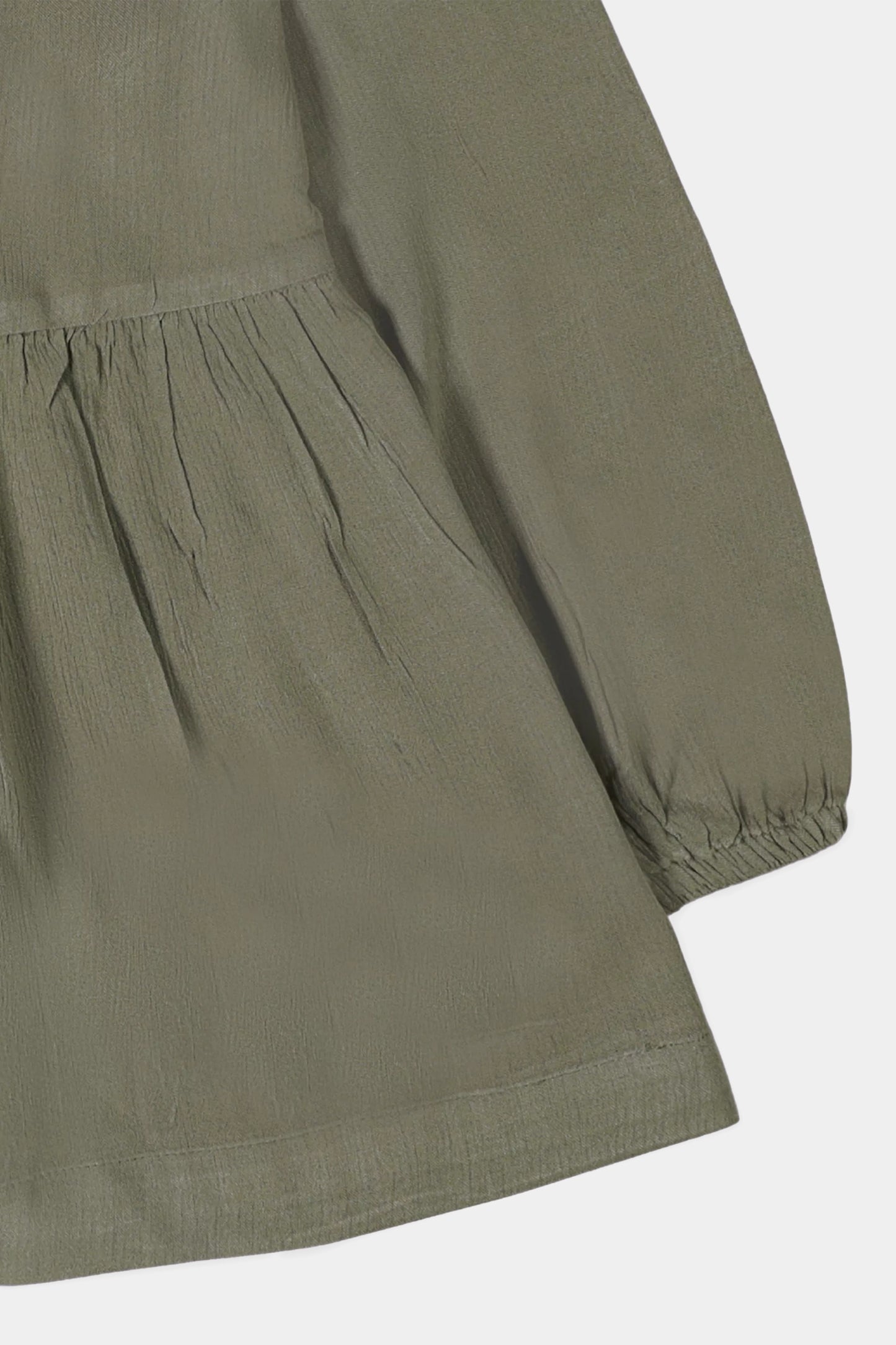 Crush Cotton Dress - Cougar Clothing