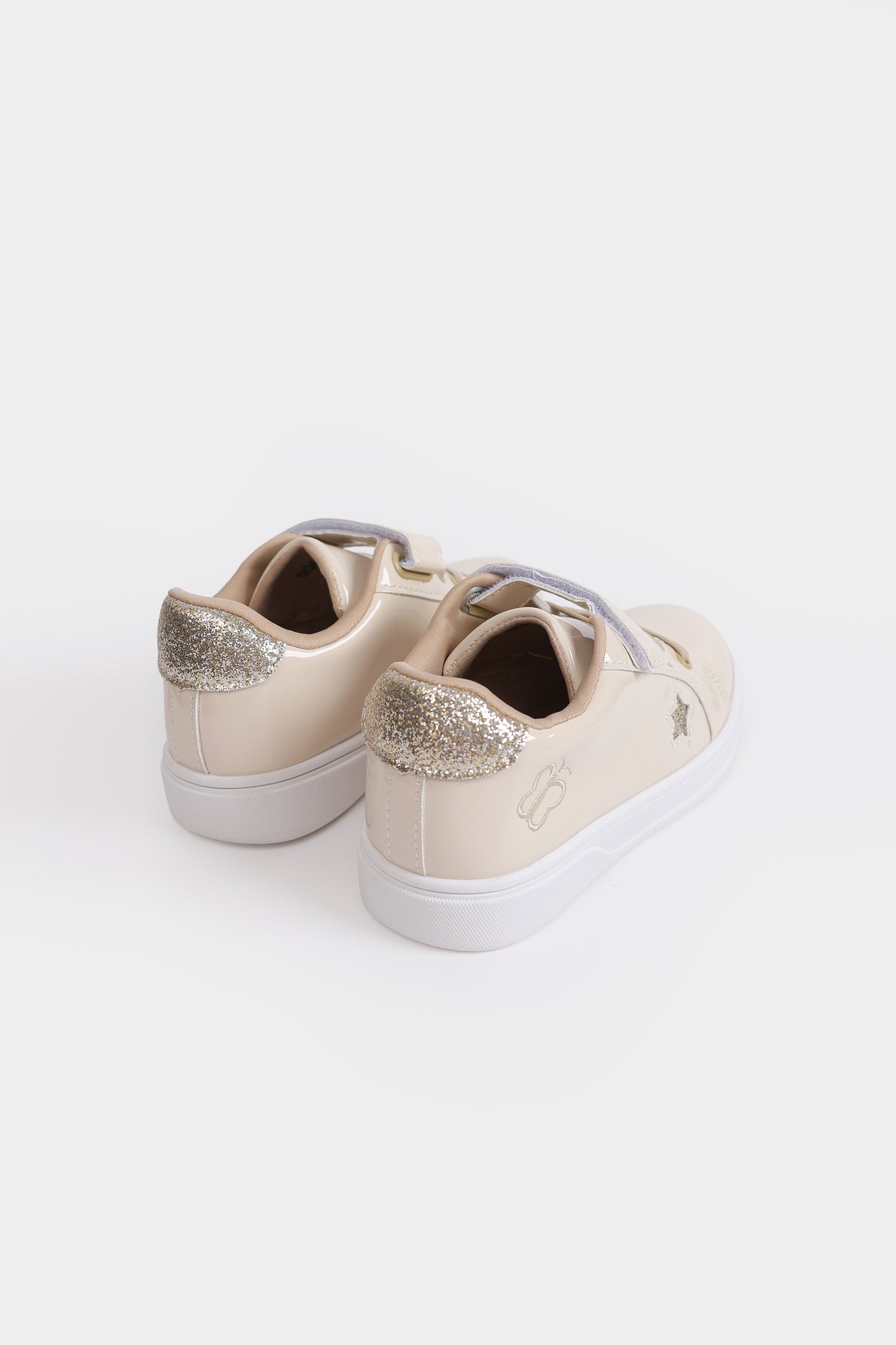 Velcro Glossy Sneakers - Cougar Clothing