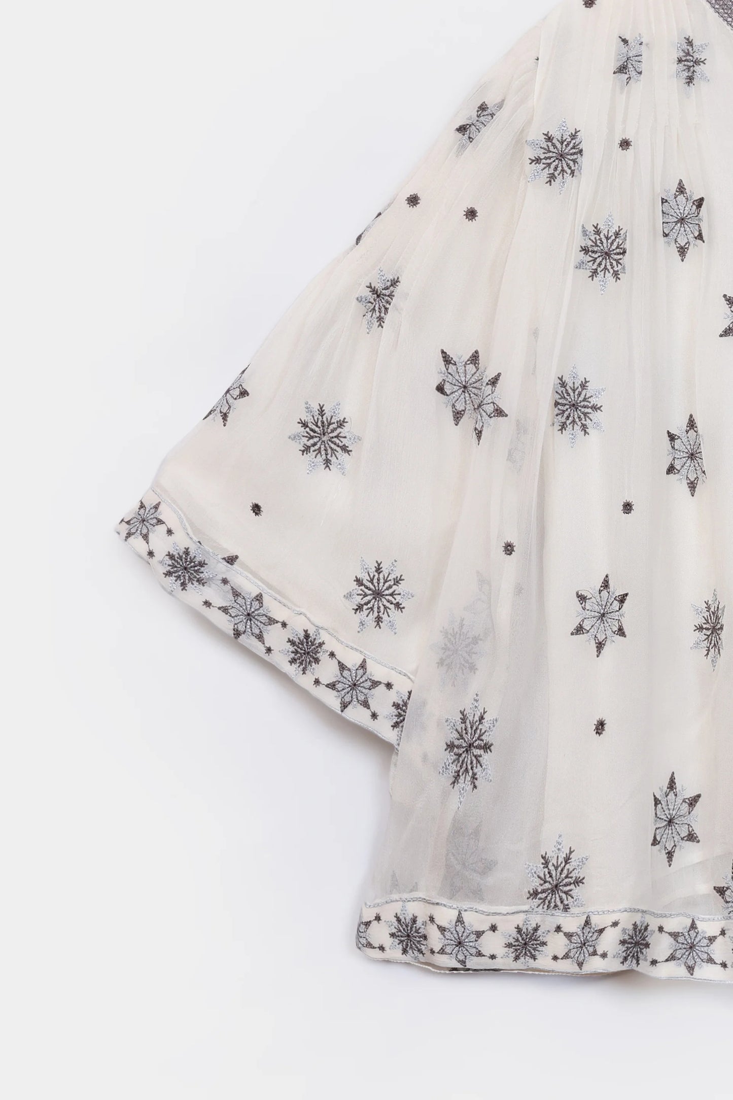 Chiffon Embroidered Blouse - Cougar Clothing